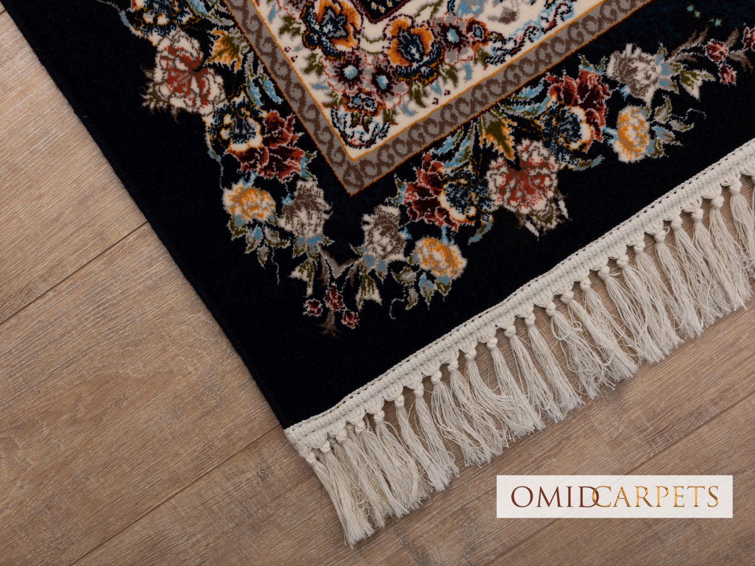 قالین 700 شانه * Donkerblauw Tapijt Laagpolig Klassiek Vloerkleed - Omid Premium Classic - 1,5 Miljoen punten/m²