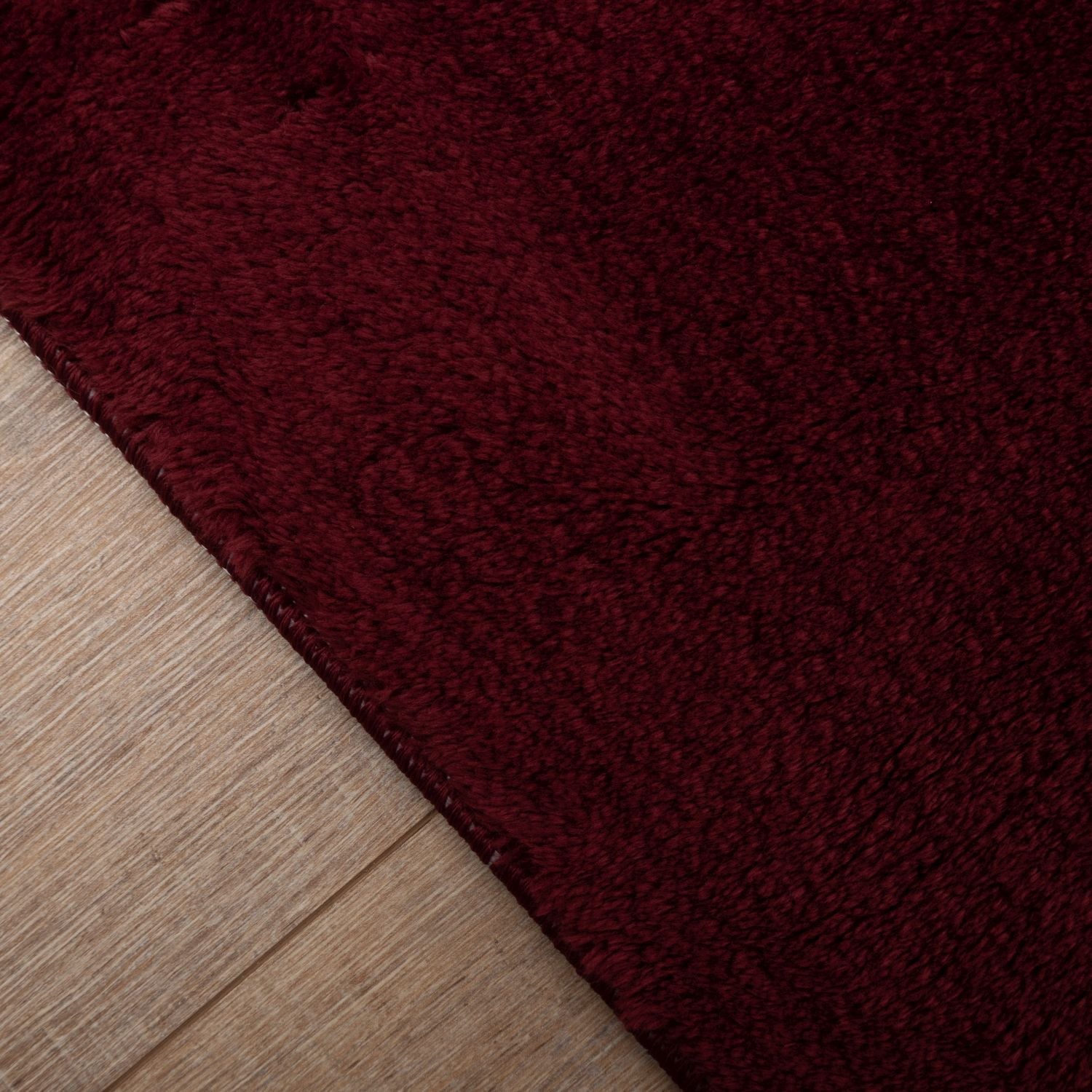Rood Tapijt Wasbaar Laagpolig Vloerkleed met Anti Slip Omid Soft Comfort Wasbaar op 30°
