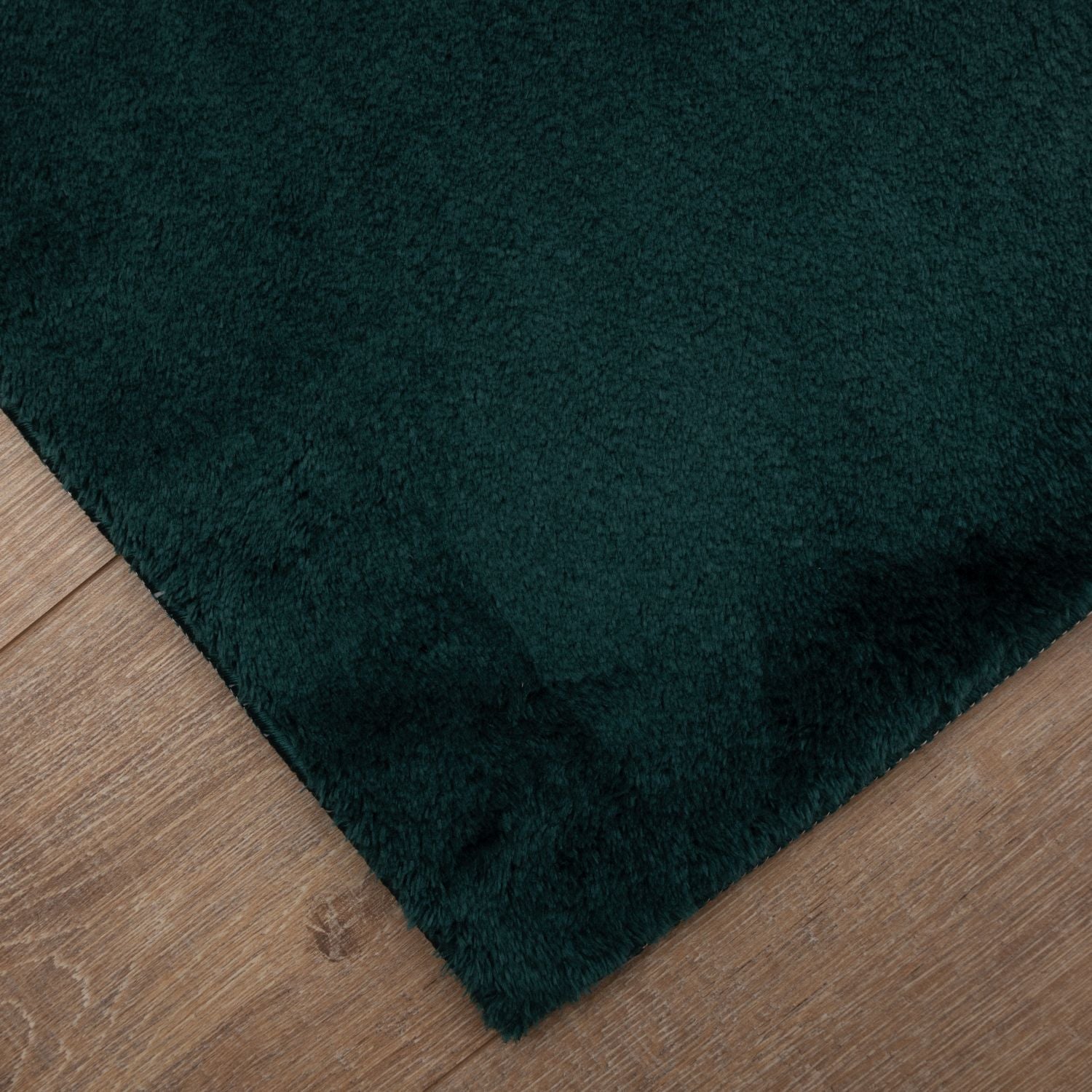Groen Tapijt Wasbaar Laagpolig Vloerkleed met Anti Slip Omid Soft Comfort Wasbaar op 30°