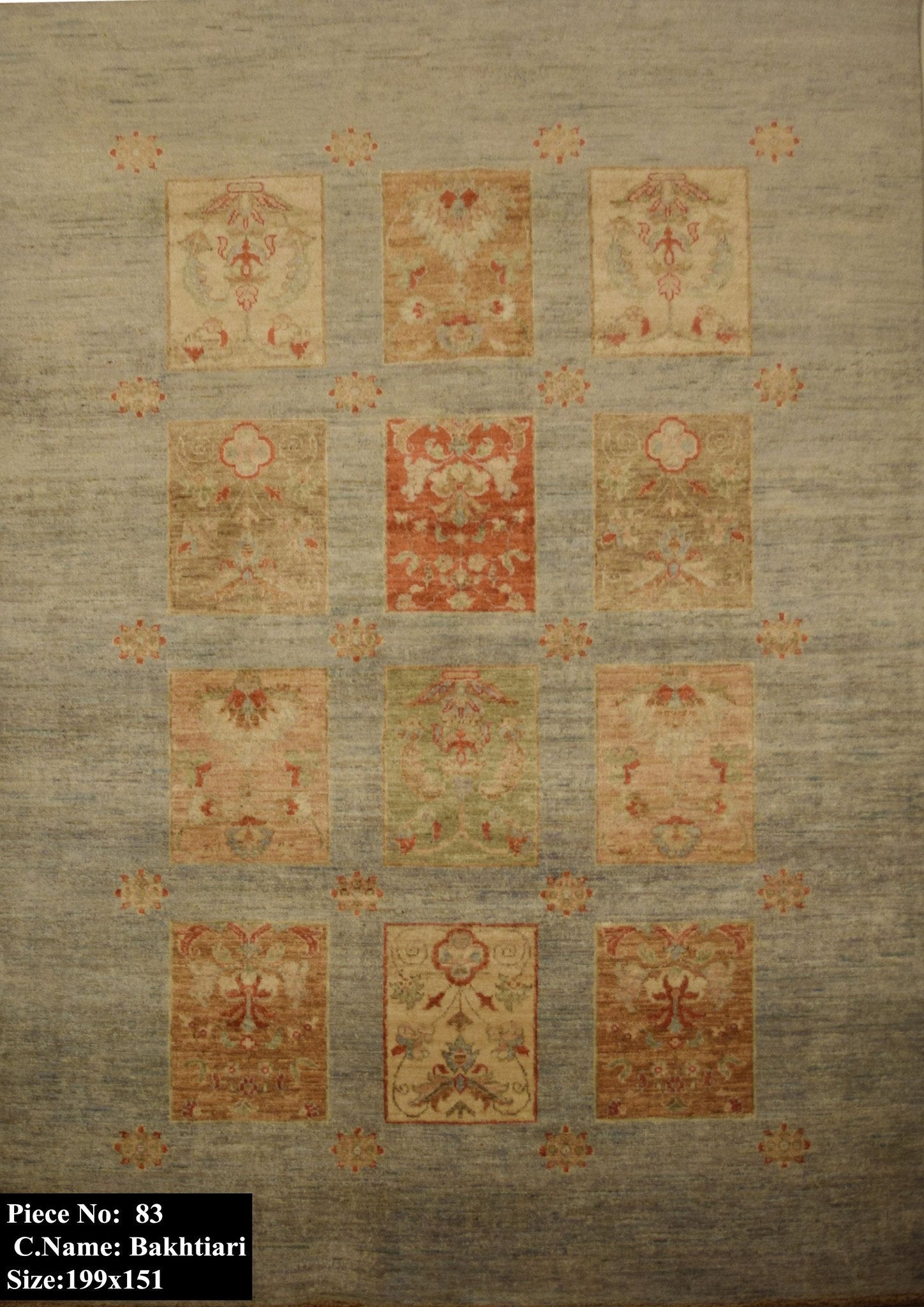 Chobi Bakthiari 199x151 - Omid Carpets