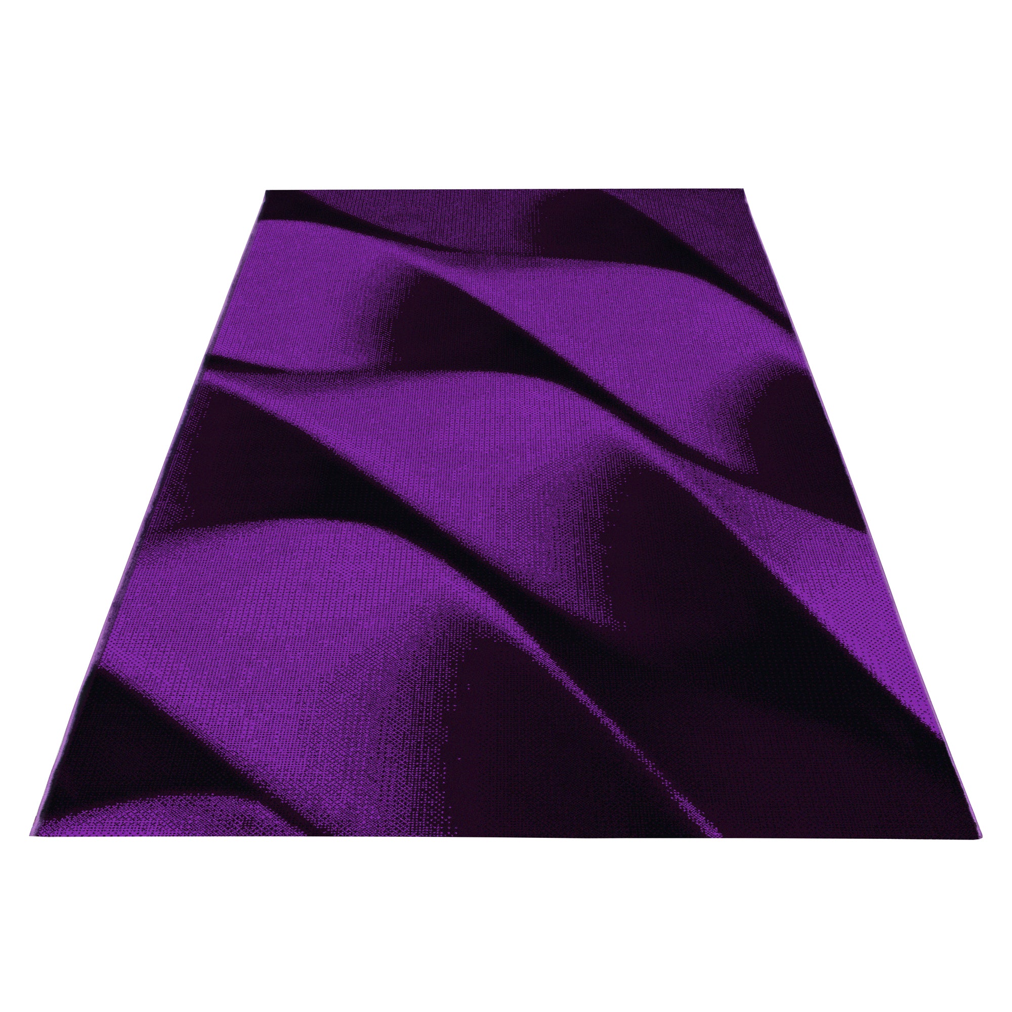 Paars Tapijt Laagpolig Vloerkleed Omid Run - Omid Carpets