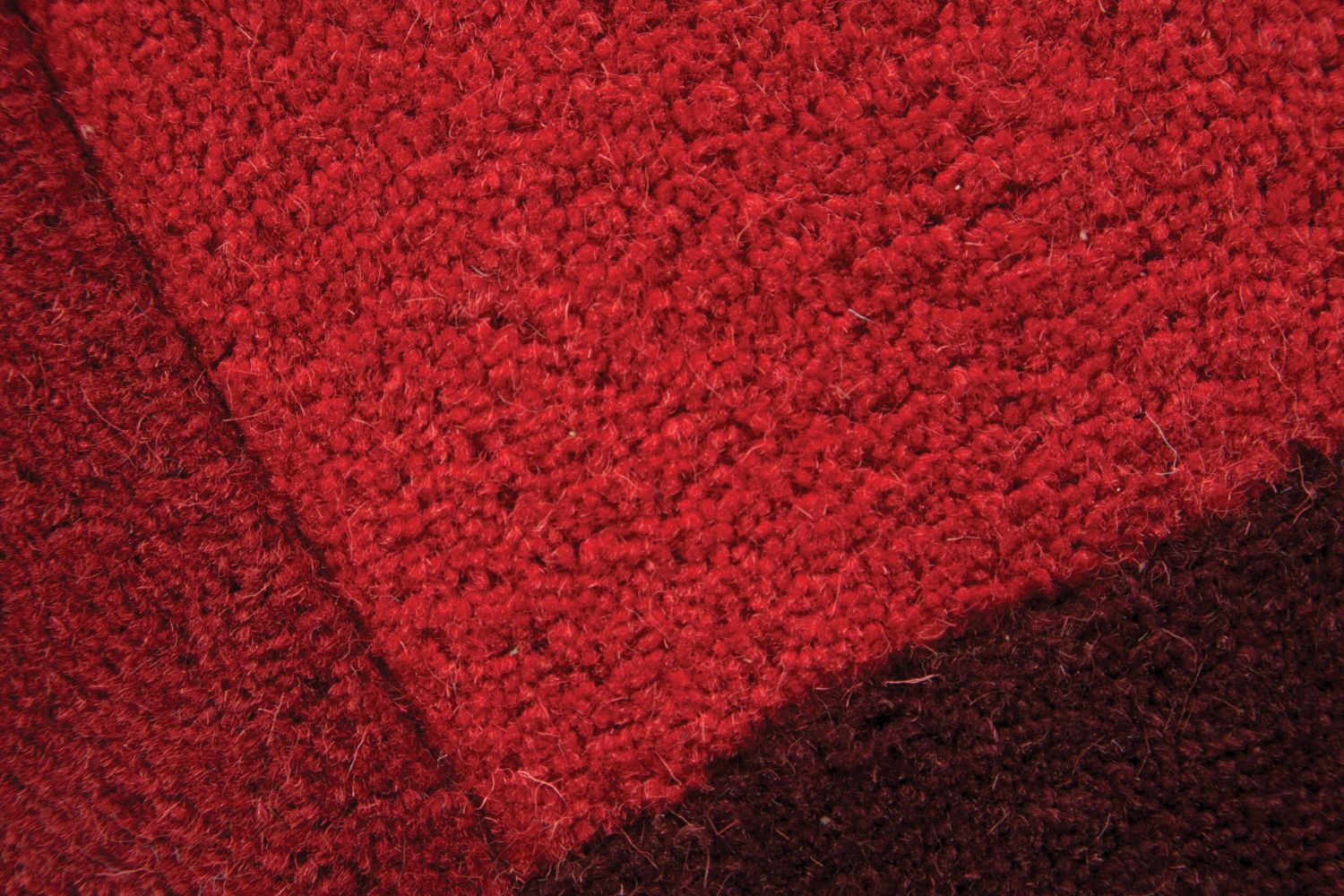 Rood Tapijt Laagpolig Wollen Vloerkleed Omid Collage