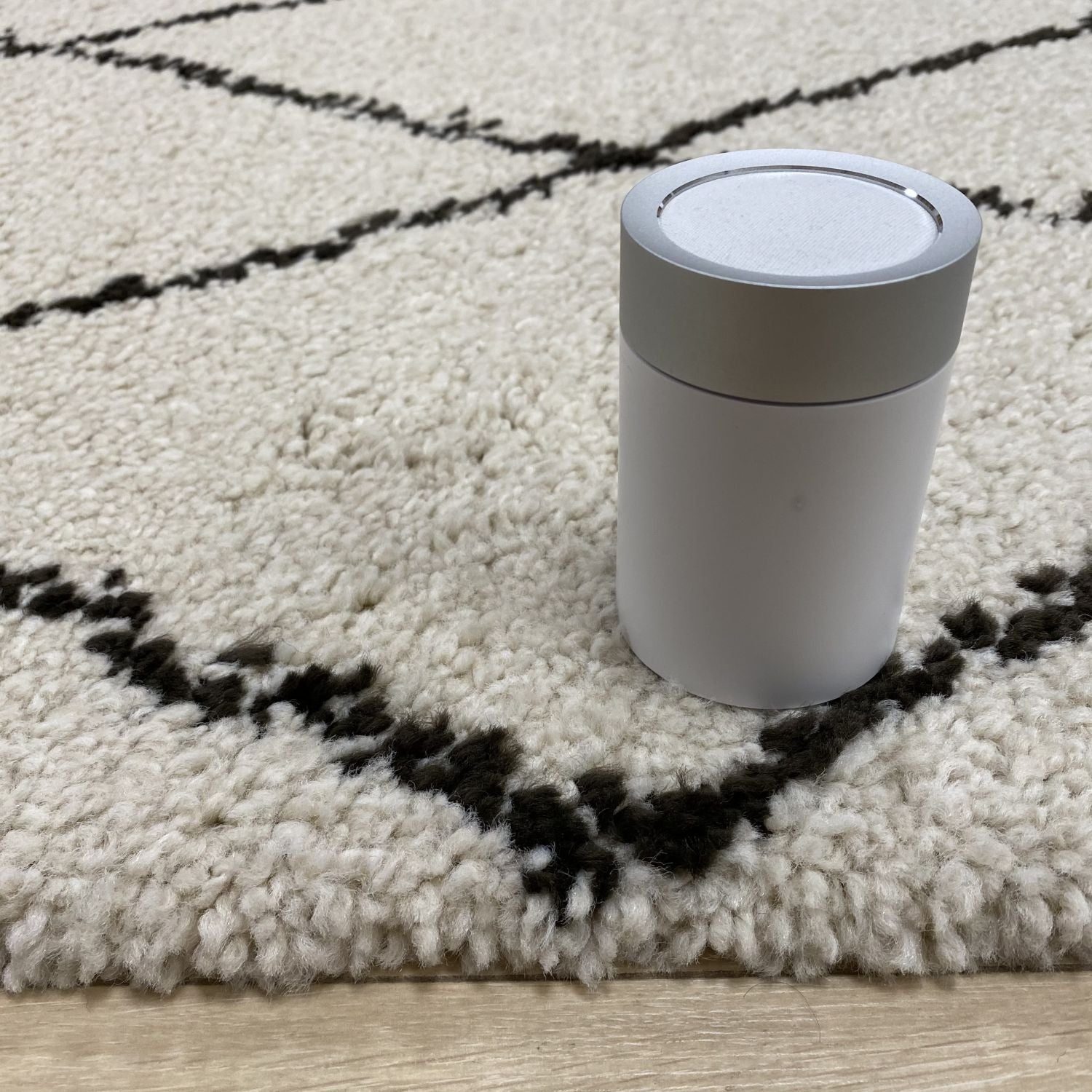 Beige Tapijt Dik Hoogpolig Vloerkleed Omid Berber