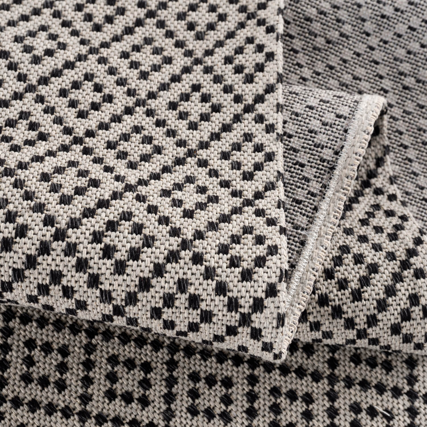 Grijs Tapijt Vlakgeweven  Vloerkleed - Omid Vlakgeweven - Gemakkelijk in onderhoud 3 - Omid Carpets