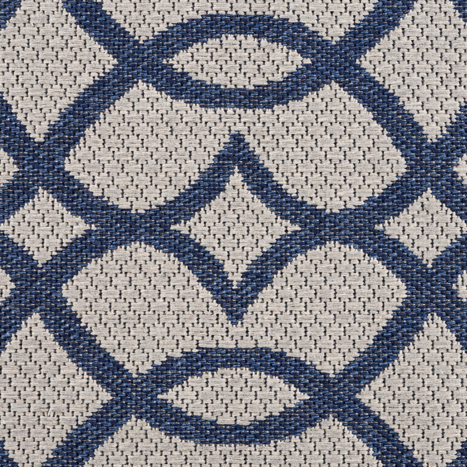 Blauw Tapijt Vlakgeweven  Vloerkleed - Omid Vlakgeweven - Gemakkelijk in onderhoud 3 - Omid Carpets