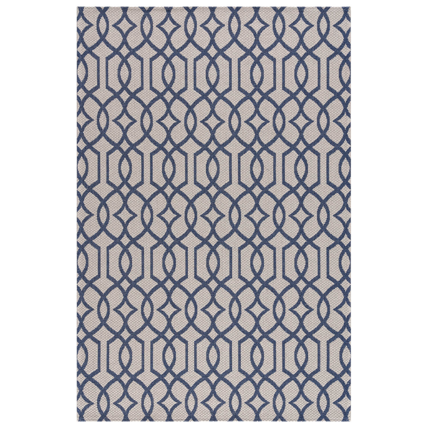 Blauw Tapijt Vlakgeweven  Vloerkleed - Omid Vlakgeweven - Gemakkelijk in onderhoud 3 - Omid Carpets