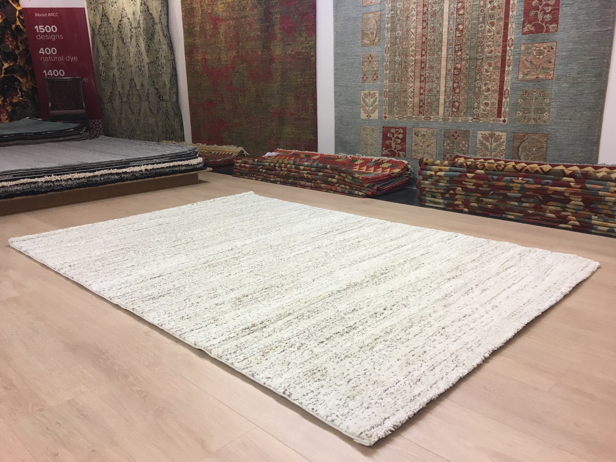 Witte Gabeh Vloerkleed Kopen Antwerpen - Omid Carpets