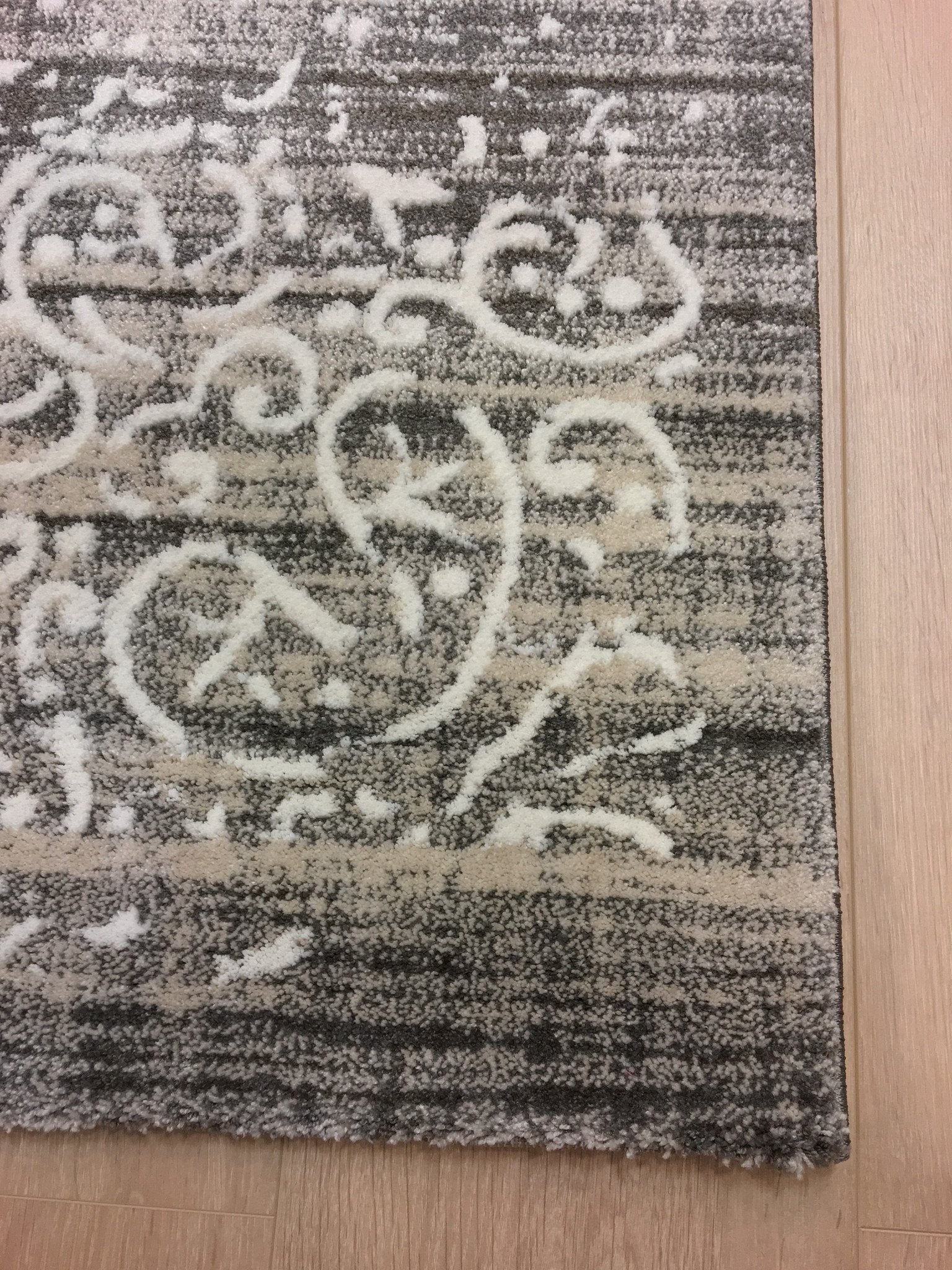 Witte Sneeuw Bij Dauw Tapijt - Omid Carpets