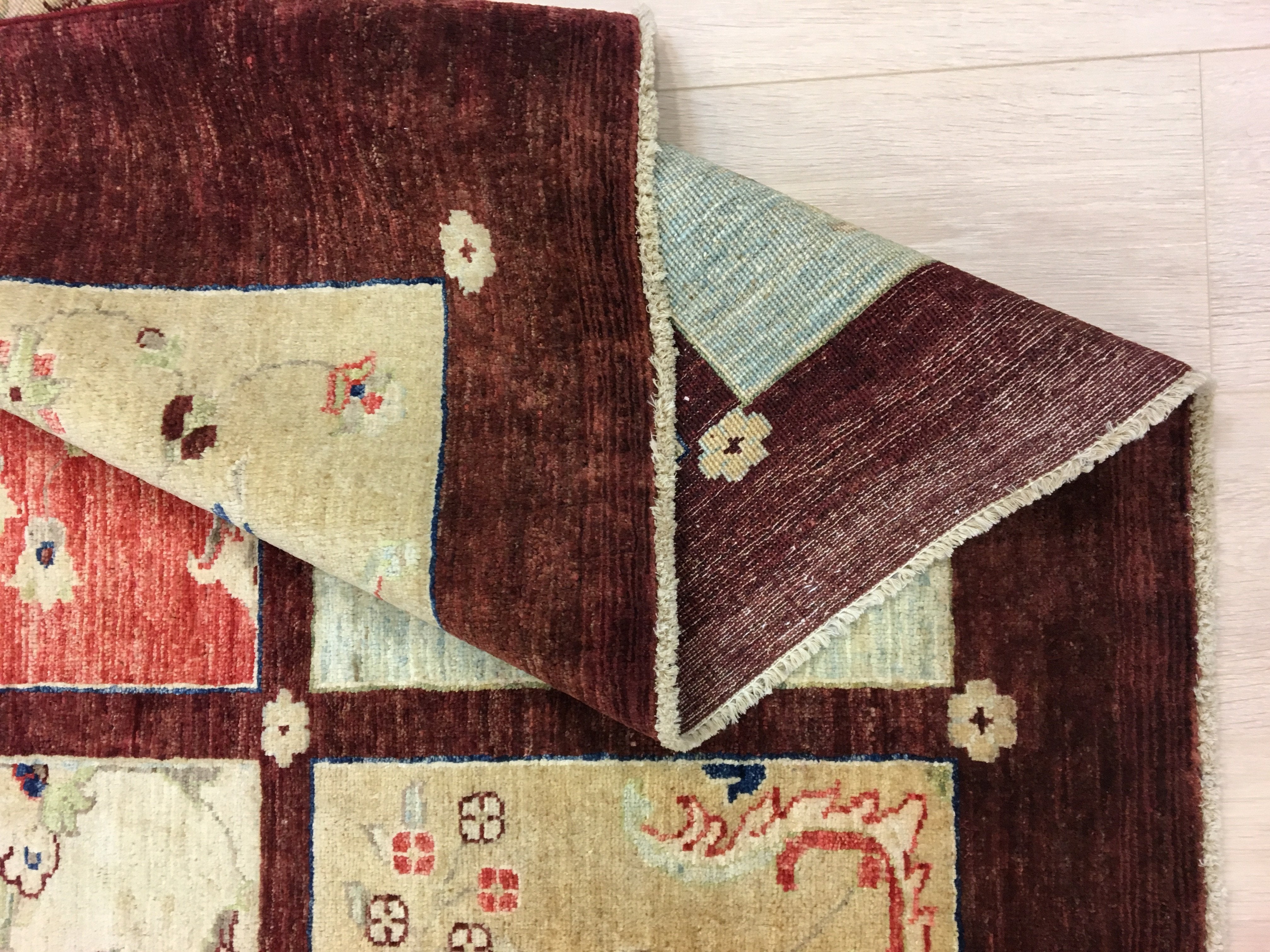 Perzisch Handgeknoopt Tapijt Chobi Bakhtiari 227x168 - Omid Carpets