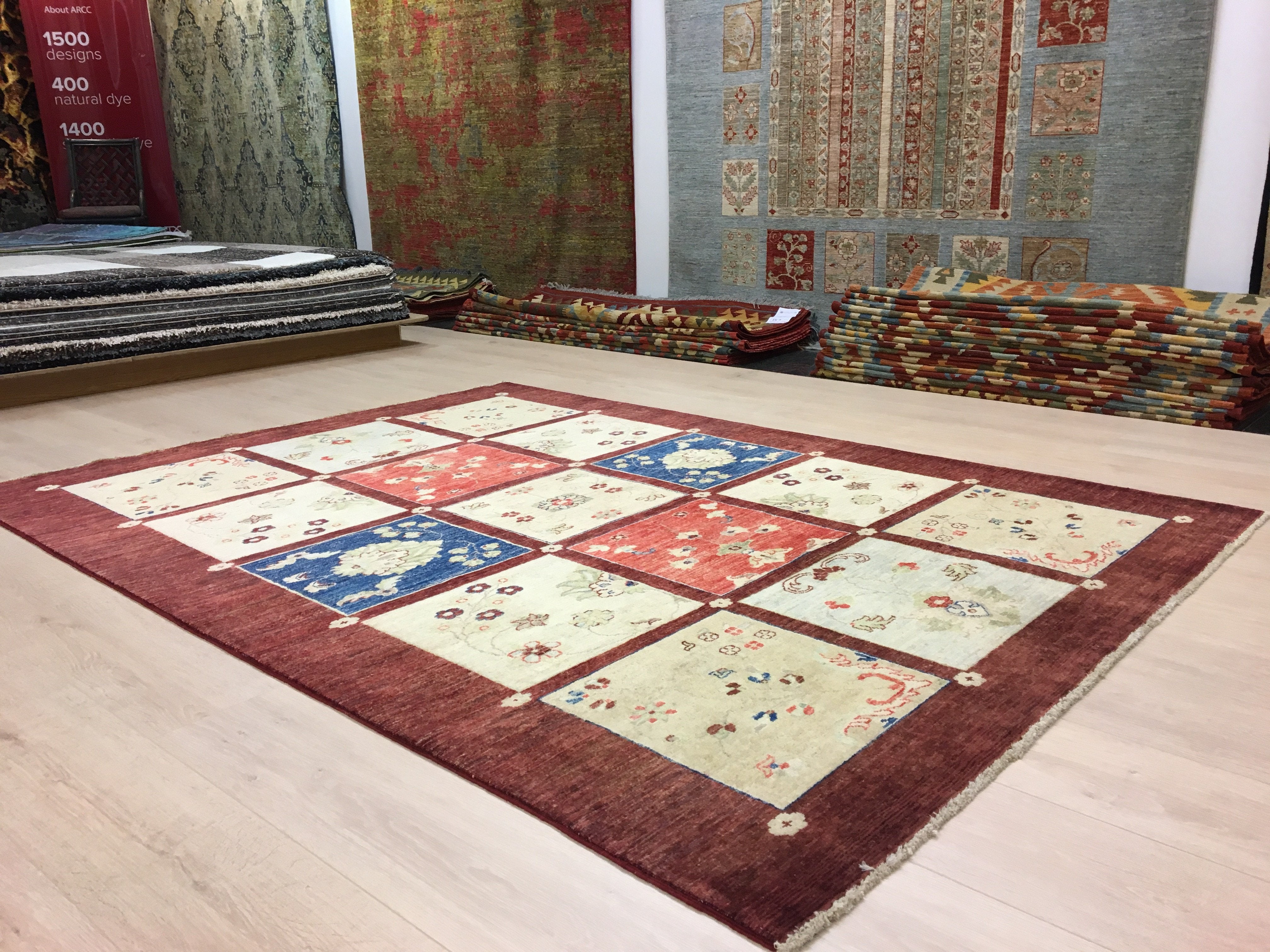Perzisch Handgeknoopt Tapijt Chobi Bakhtiari 227x168 - Omid Carpets