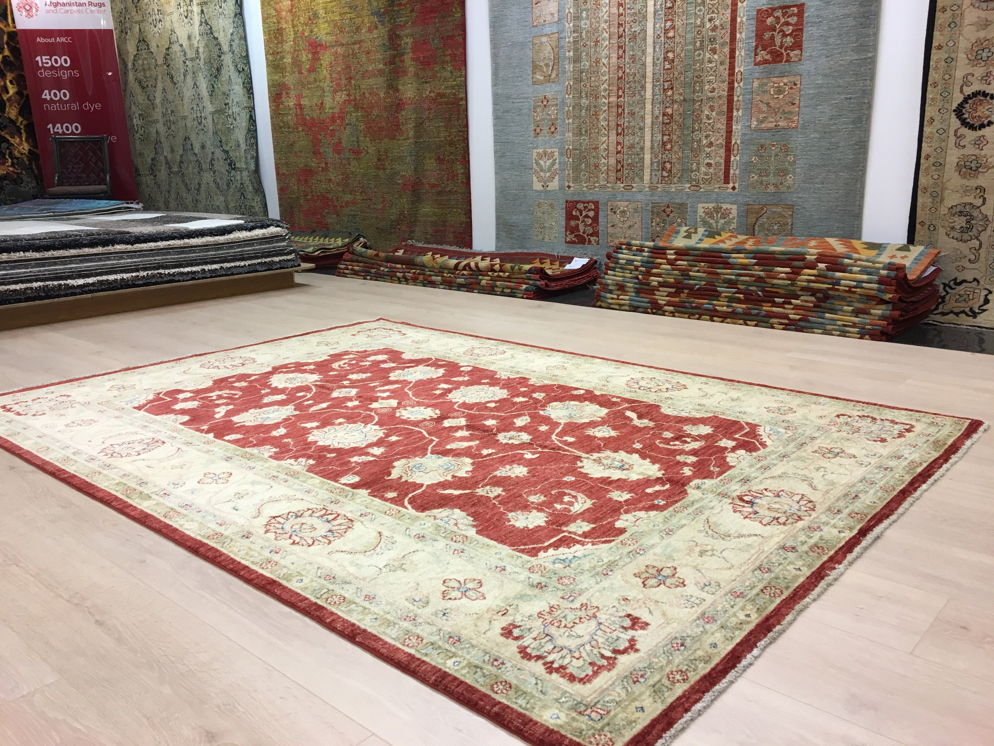 Handgeknoopt Perzisch Tapijt Chobi 238x166 - Omid Carpets
