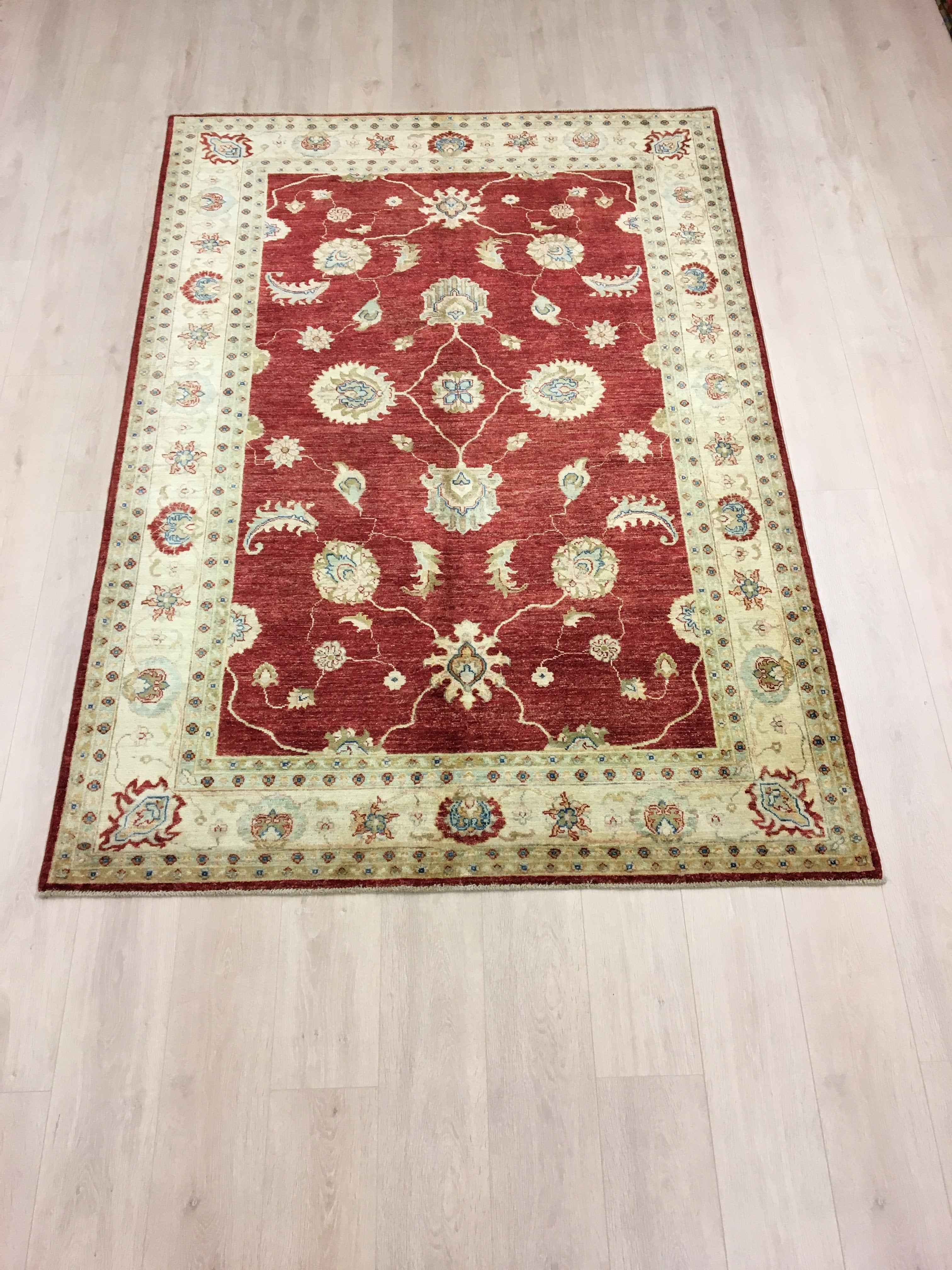Perzisch Handgeknoopt Tapijt Chobi 236x168 - Omid Carpets