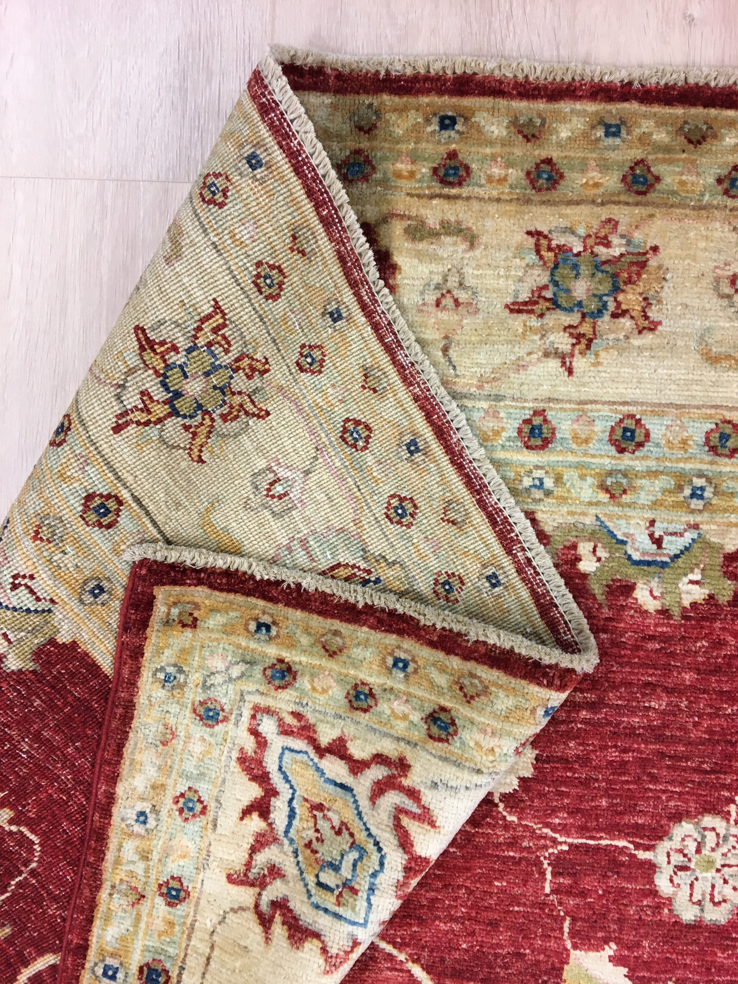 Perzisch Handgeknoopt Tapijt Chobi 236x168 - Omid Carpets