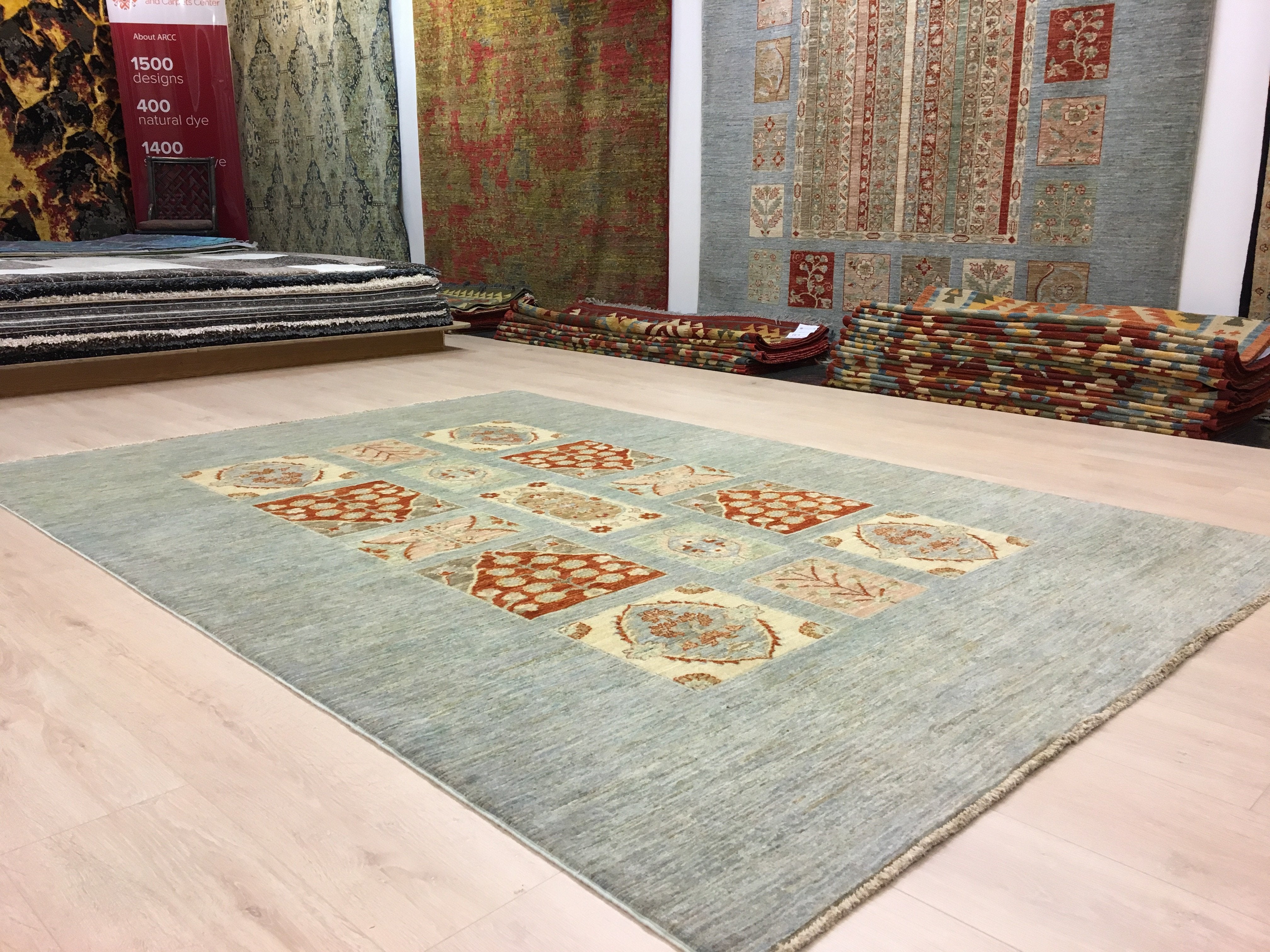Perzisch Handgeknoopt Tapijt Chobi Bakhtiari 243x170 - Omid Carpets