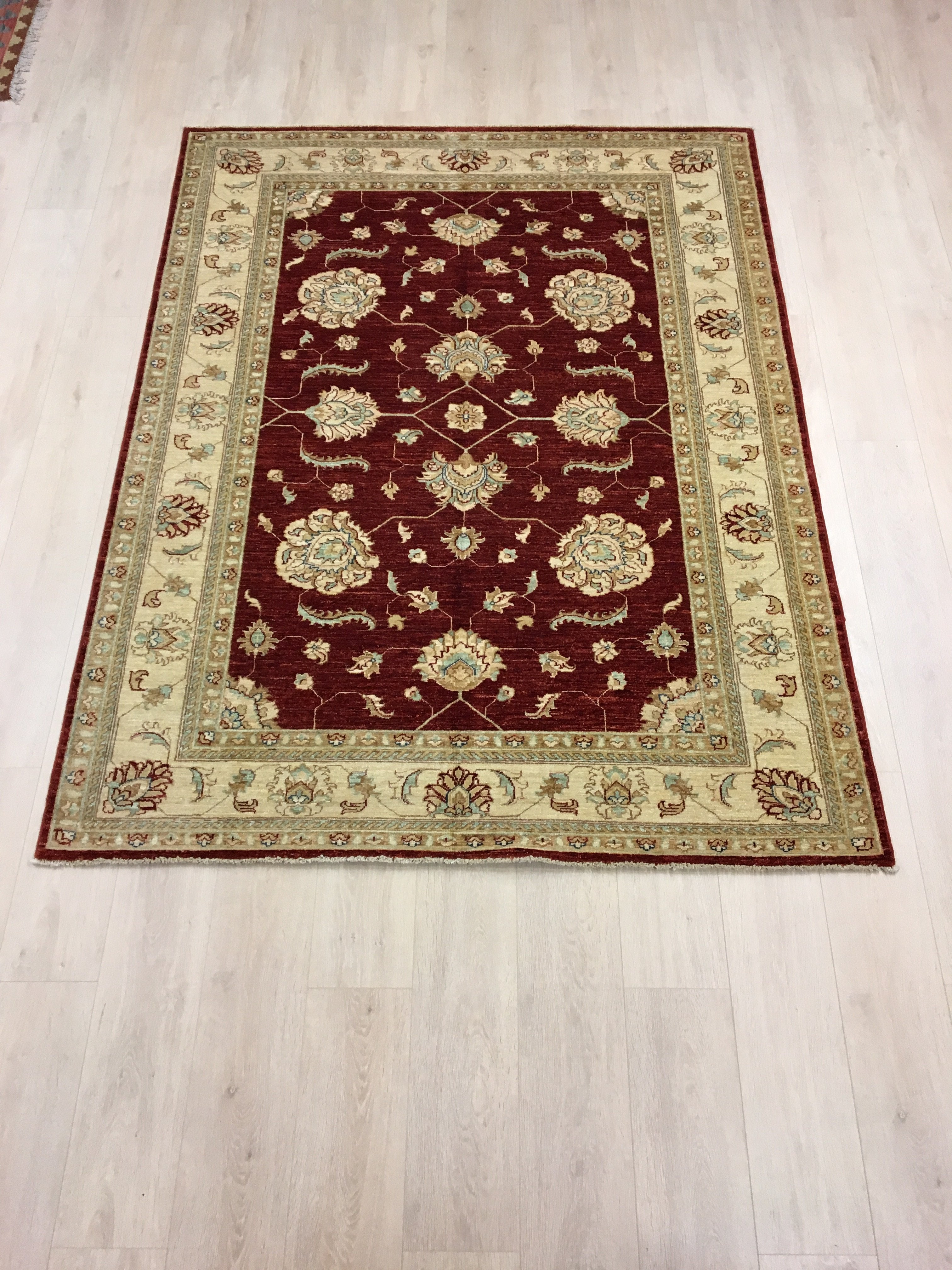 Perzisch Handgeknoopt Tapijt Chobi 226x170 - Omid Carpets