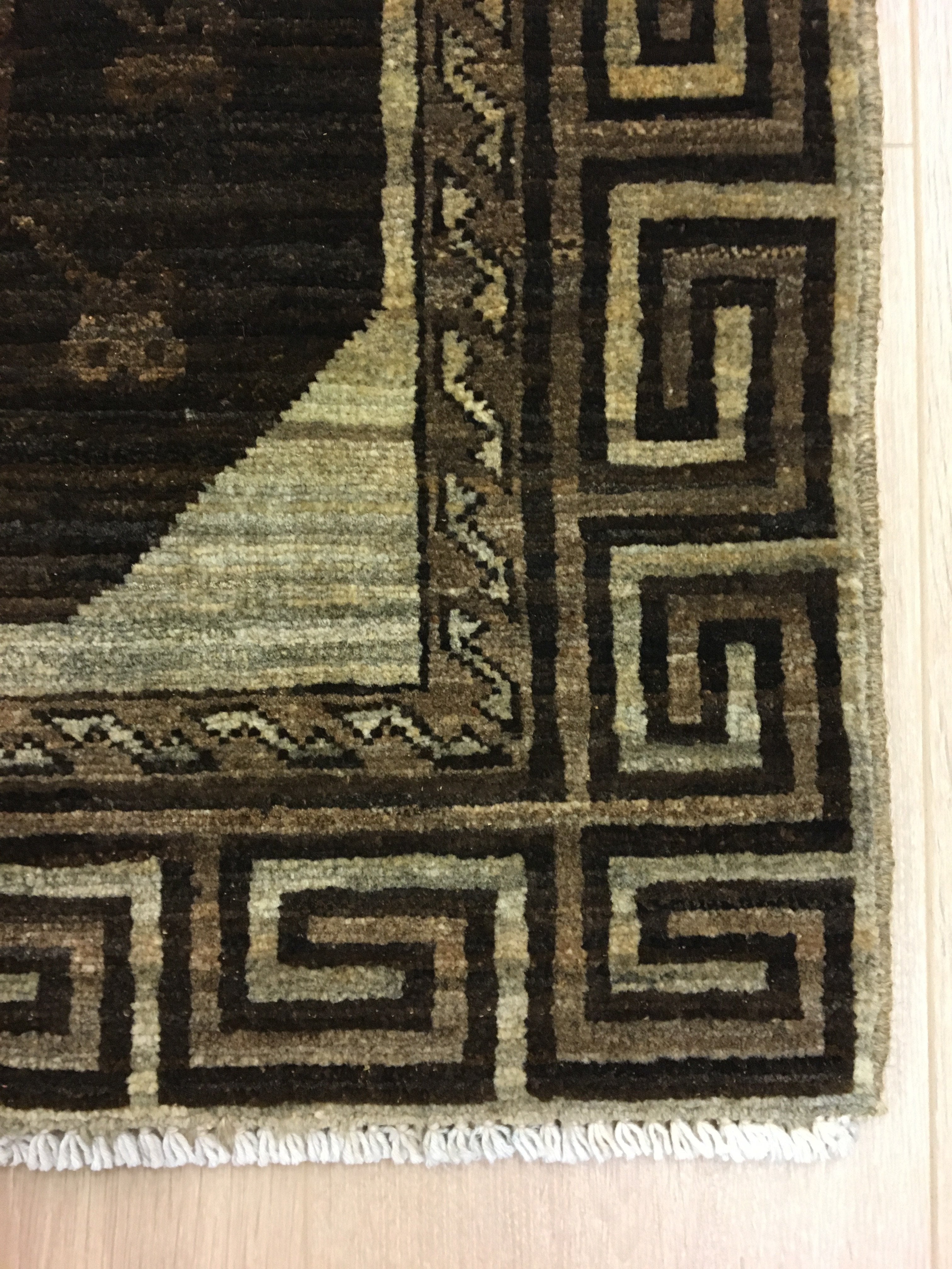 Perzisch Handgeknoopt Tapijt Natural Gabah 237x172 - Omid Carpets