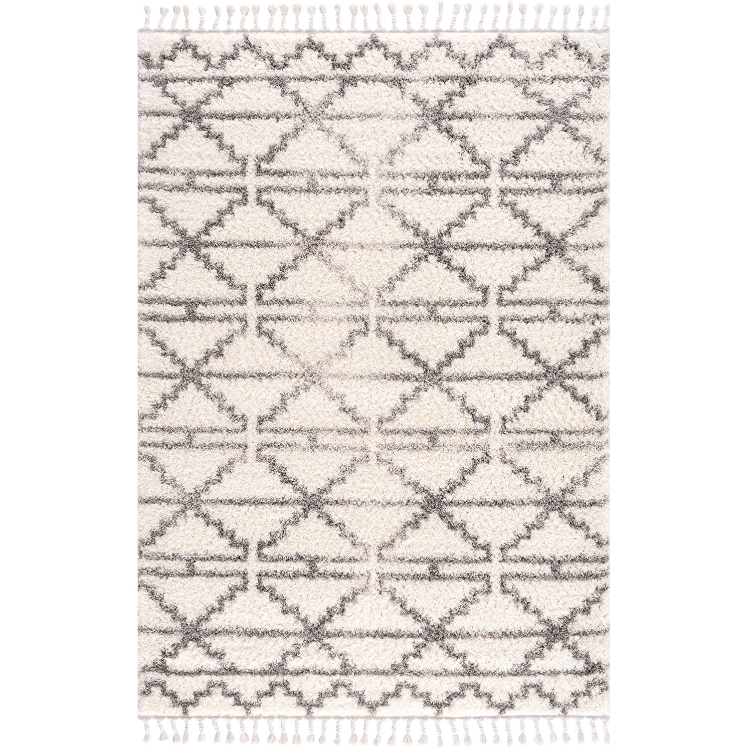 Ivory Tapijt Hoopolig  Vloerkleed - Omid Berber Vibes - Omid Carpets