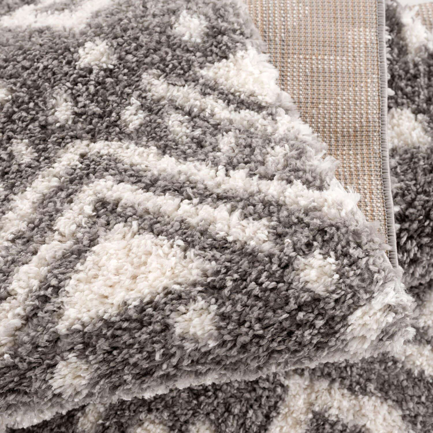 Bruin Tapijt Hoopolig  Vloerkleed - Omid Berber Vibes 4 - Omid Carpets