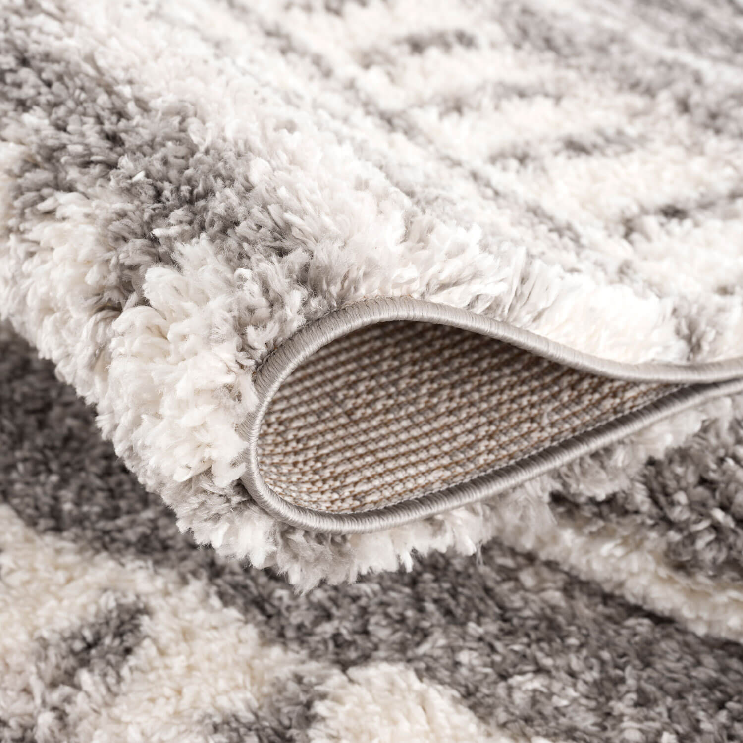 Bruin Tapijt Hoopolig  Vloerkleed - Omid Berber Vibes 5 - Omid Carpets