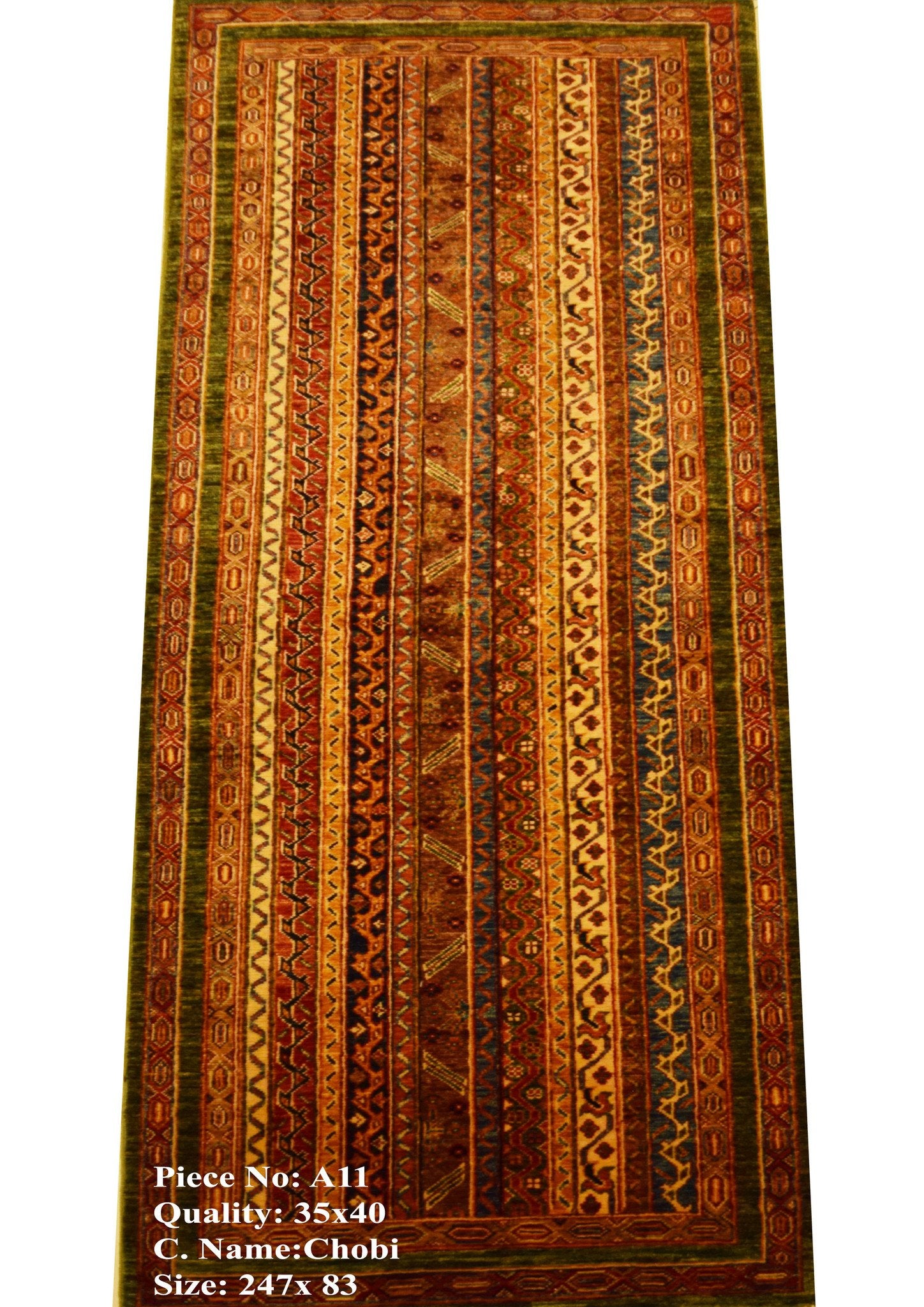 Chobi 247x83 - Omid Carpets