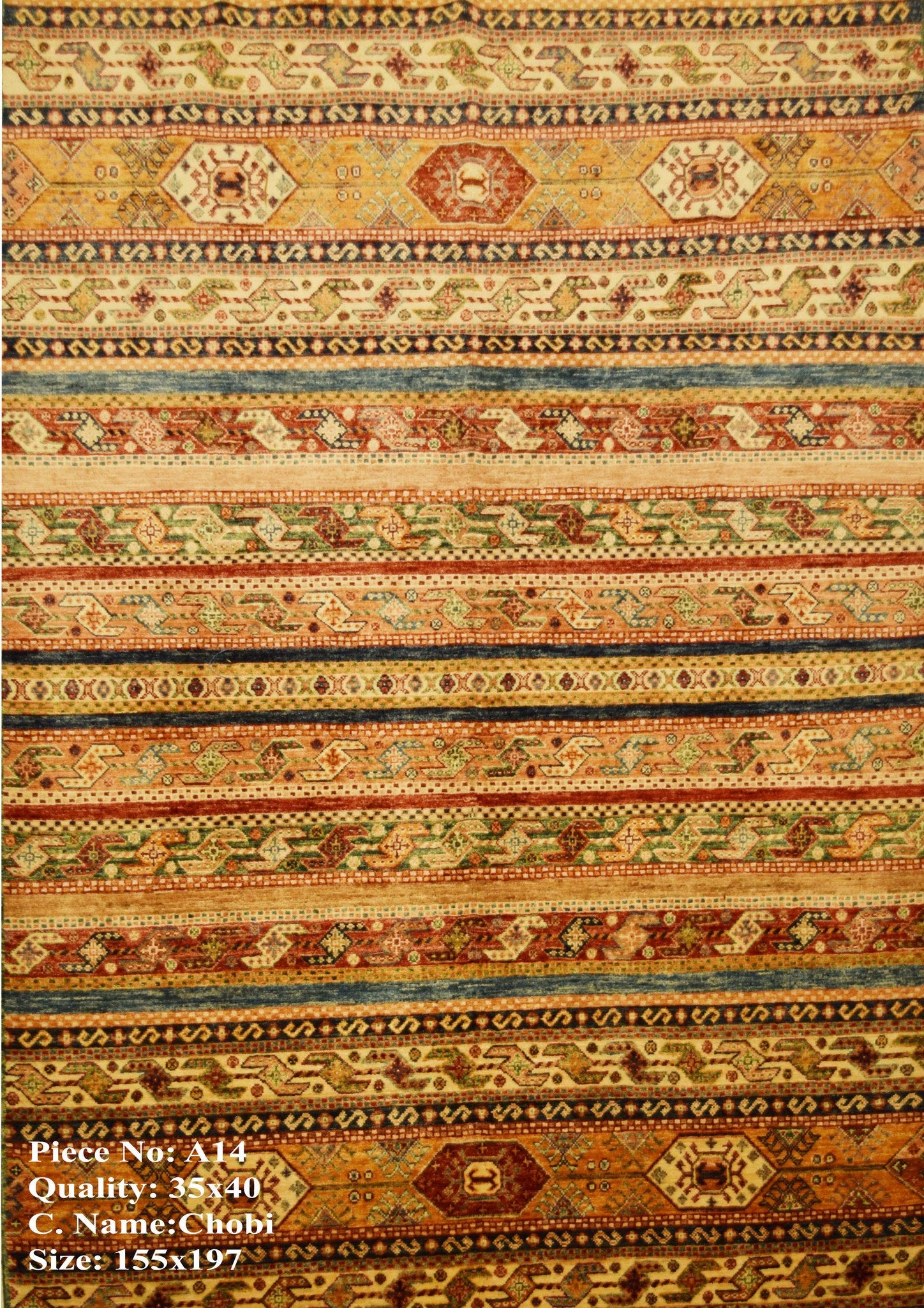 Chobi 197x155 - Omid Carpets