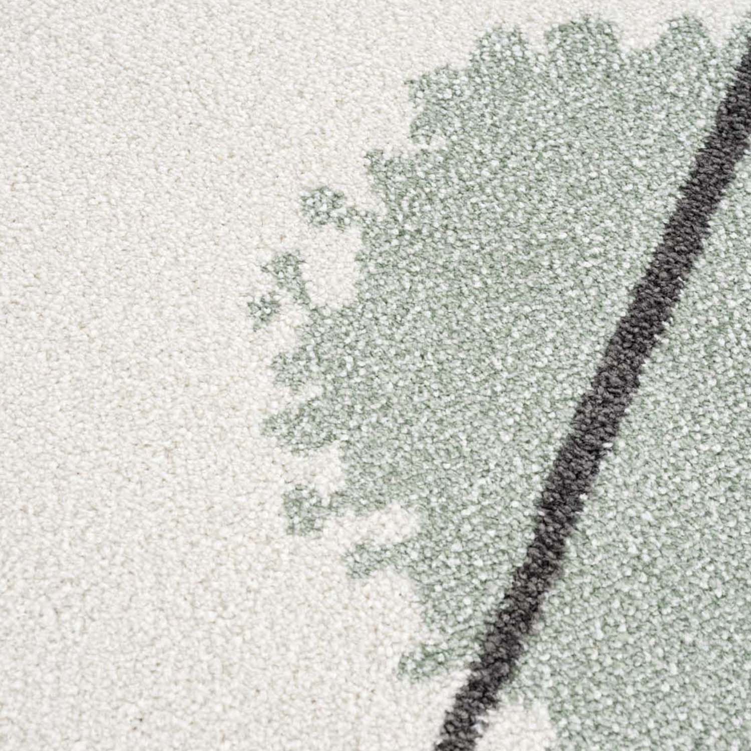 Kindertapijt Omid Artsy Groen Vloerkleed