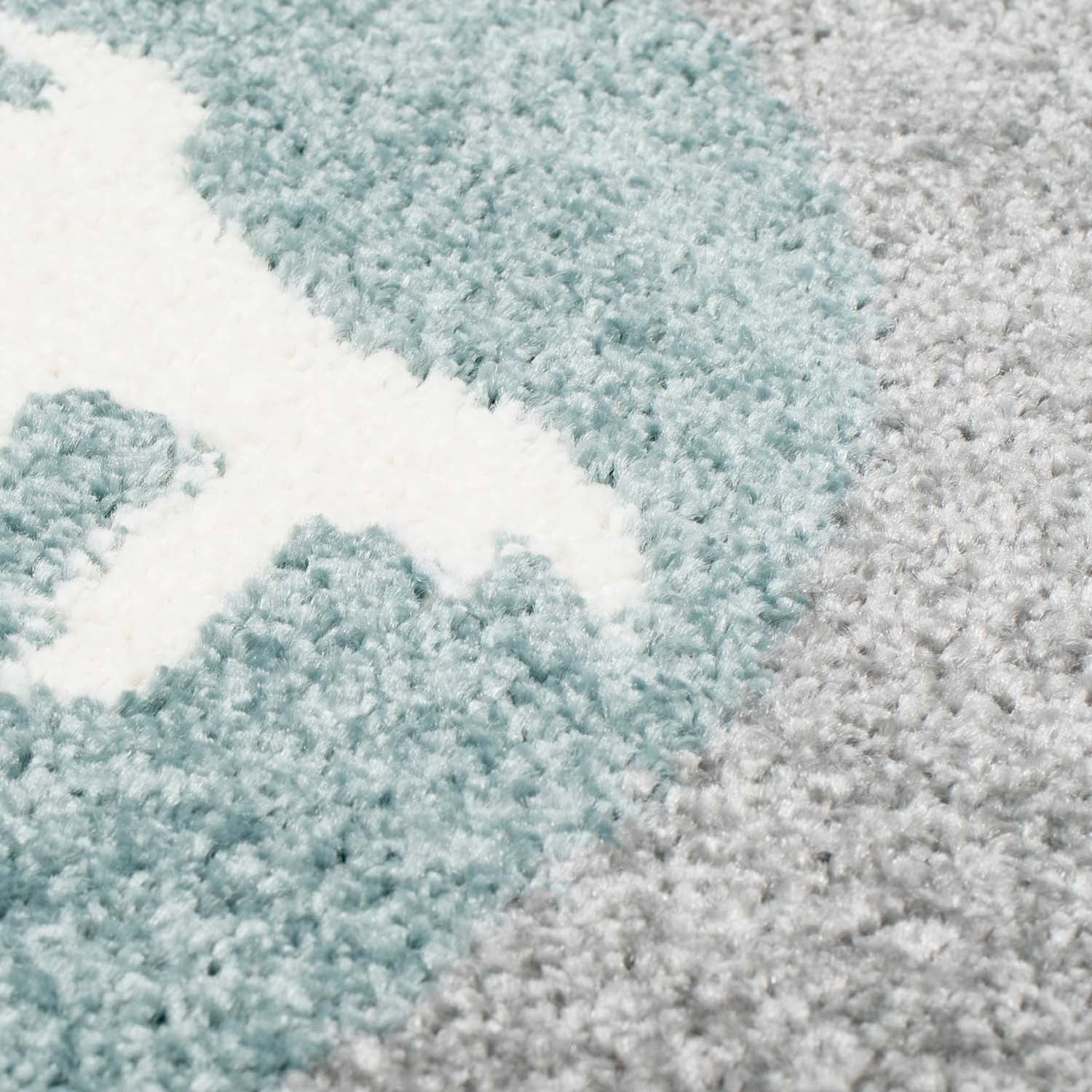 Kindertapijt Omid Astronaut Grijs Vloerkleed - Omid Carpets