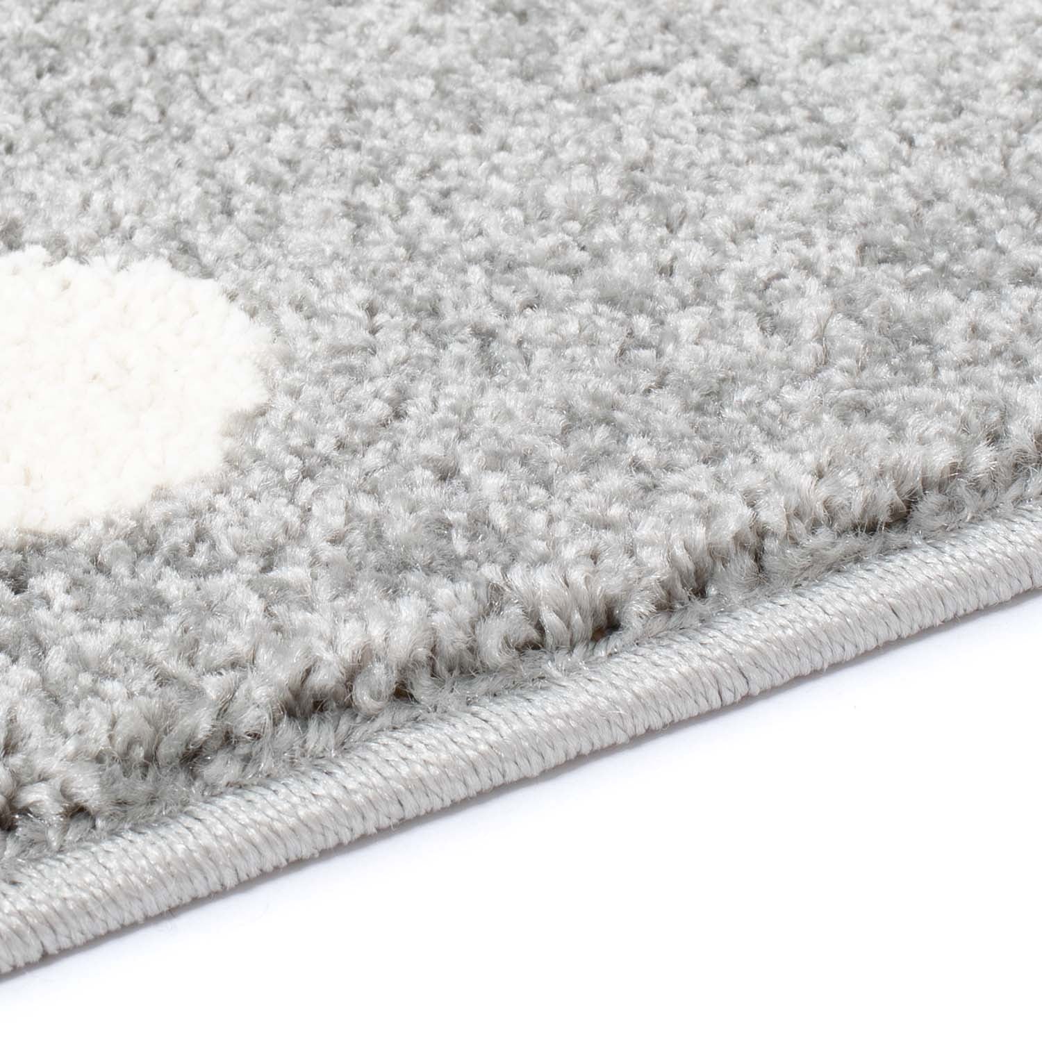 Kindertapijt Omid Pinguïn Grijs Vloerkleed - Omid Carpets