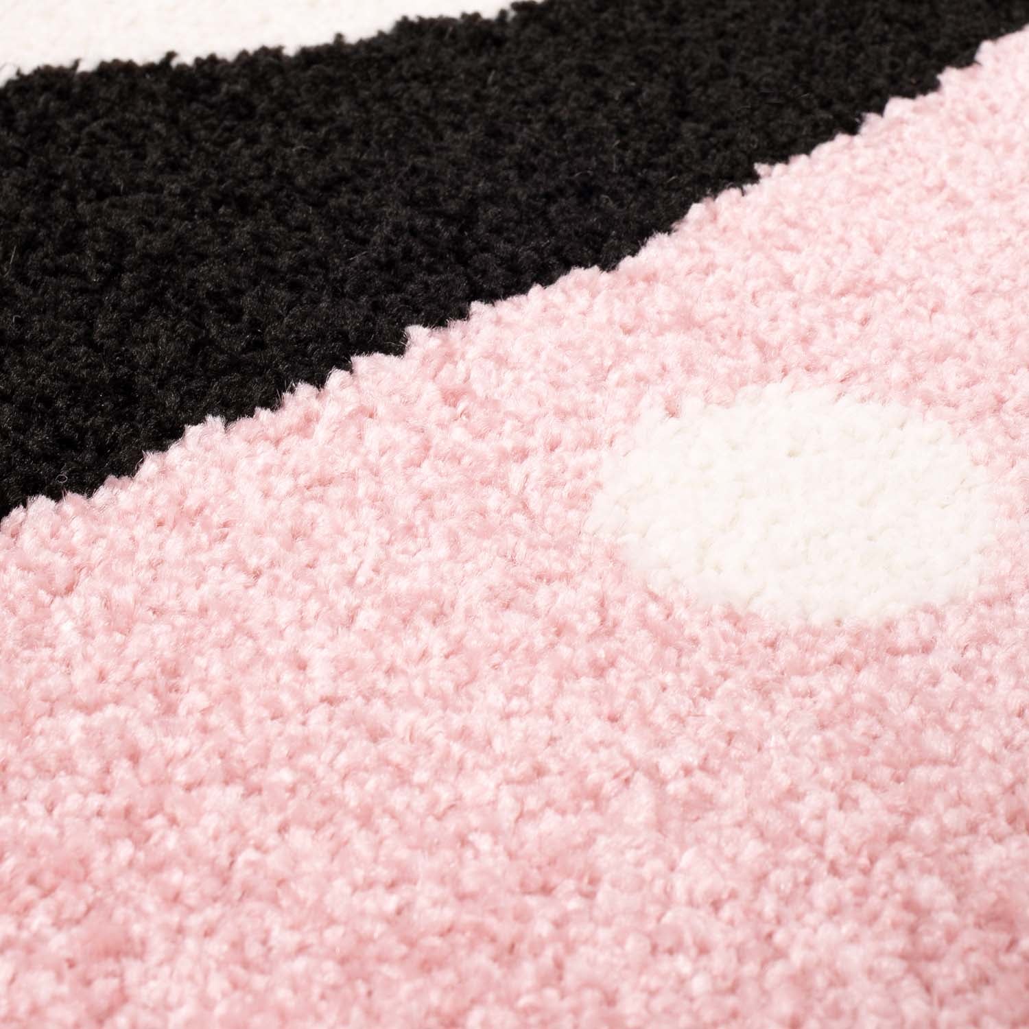 Kindertapijt Omid Pinguïn Roos Vloerkleed - Omid Carpets