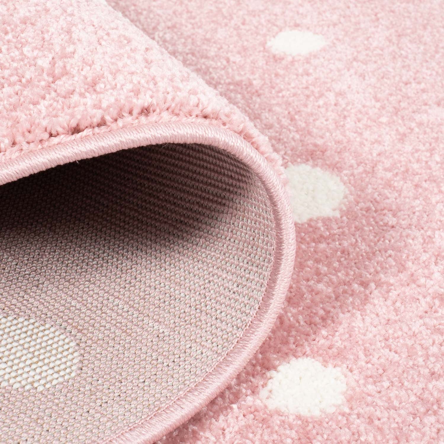 Kindertapijt Omid Pinguïn Roos Vloerkleed - Omid Carpets