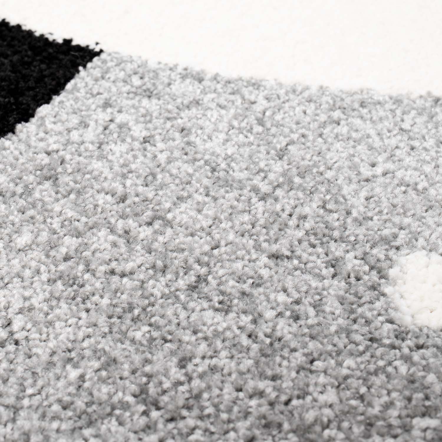 Kindertapijt Omid Pandaoogjes Grijs Vloerkleed - Omid Carpets