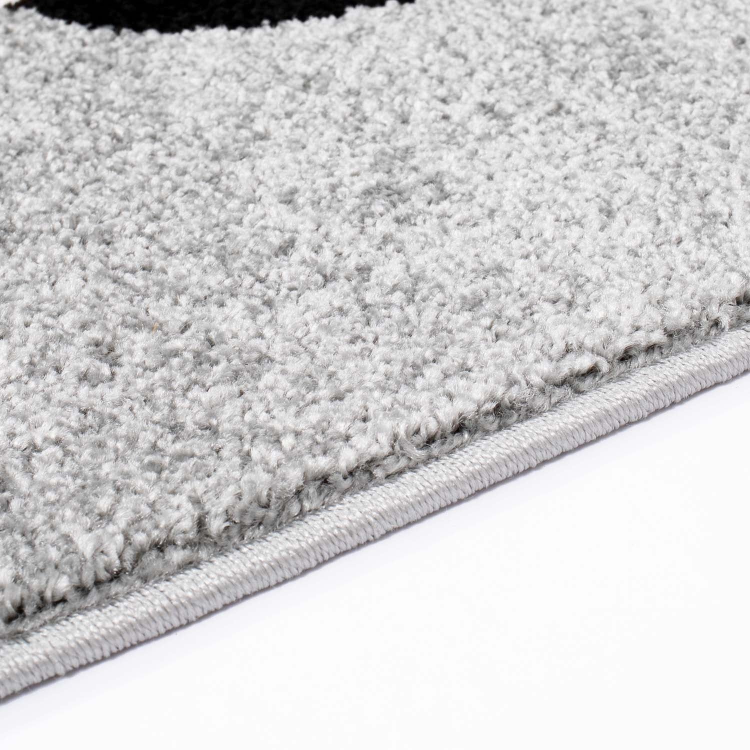 Kindertapijt Omid Pandaoogjes Grijs Vloerkleed - Omid Carpets