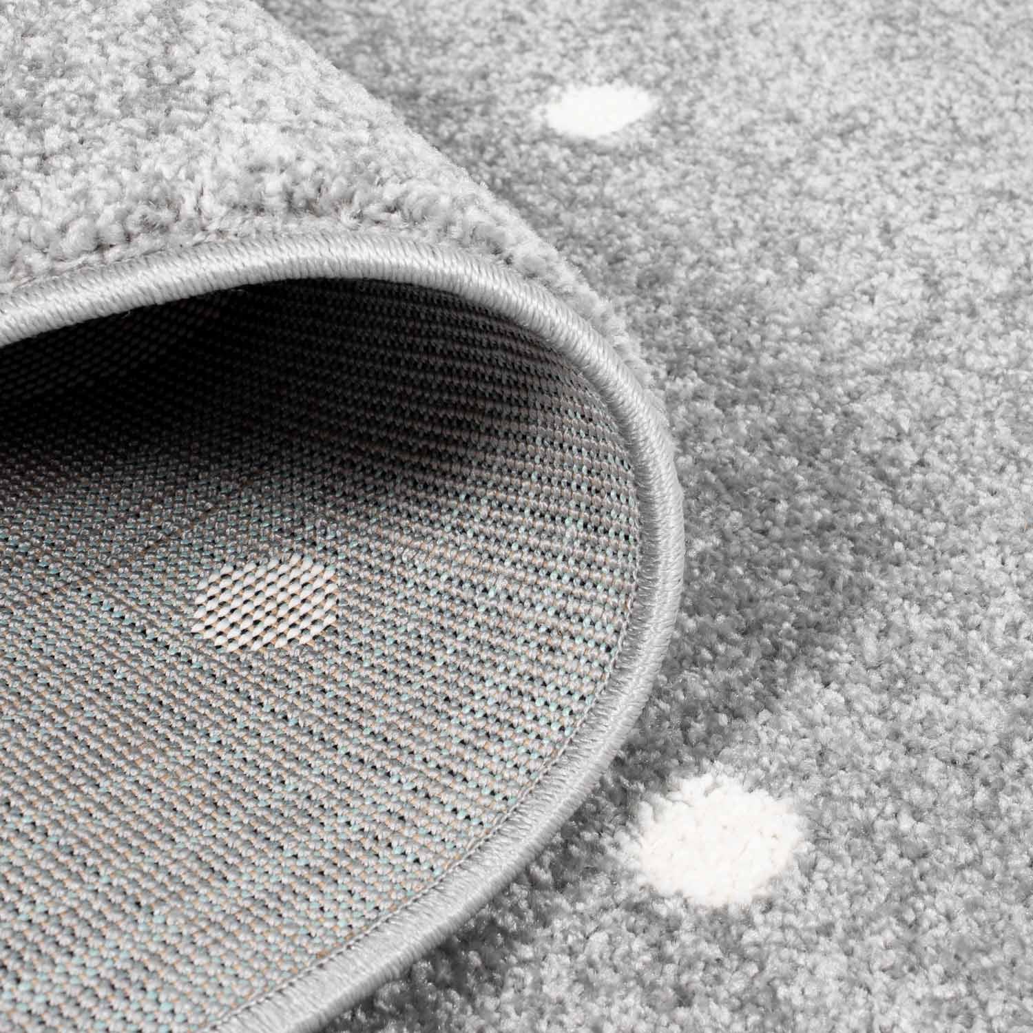 Kindertapijt Omid Pandaoogjes Grijs Vloerkleed - Omid Carpets