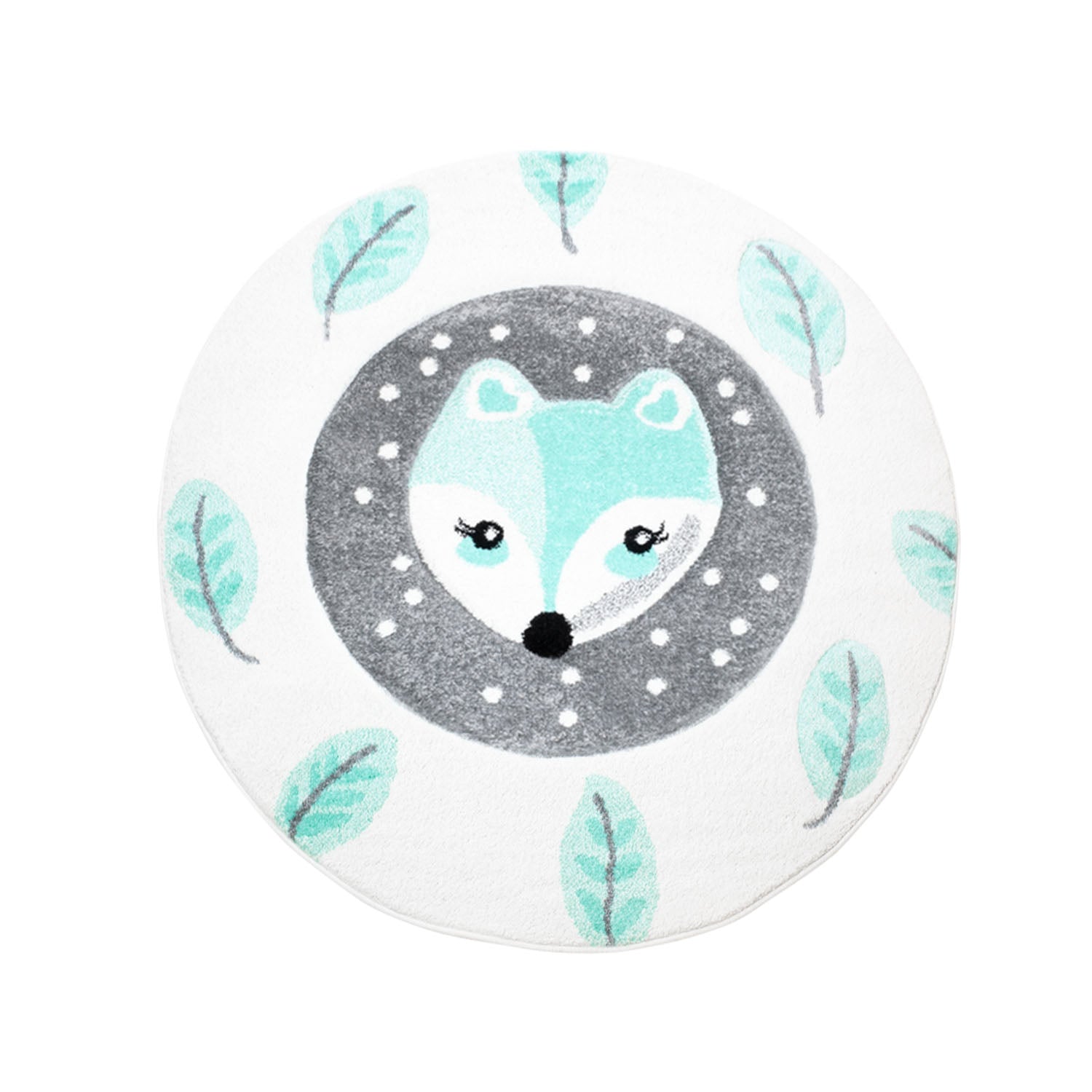 Kindertapijt Omid Bambi Munt Vloerkleed - Omid Carpets