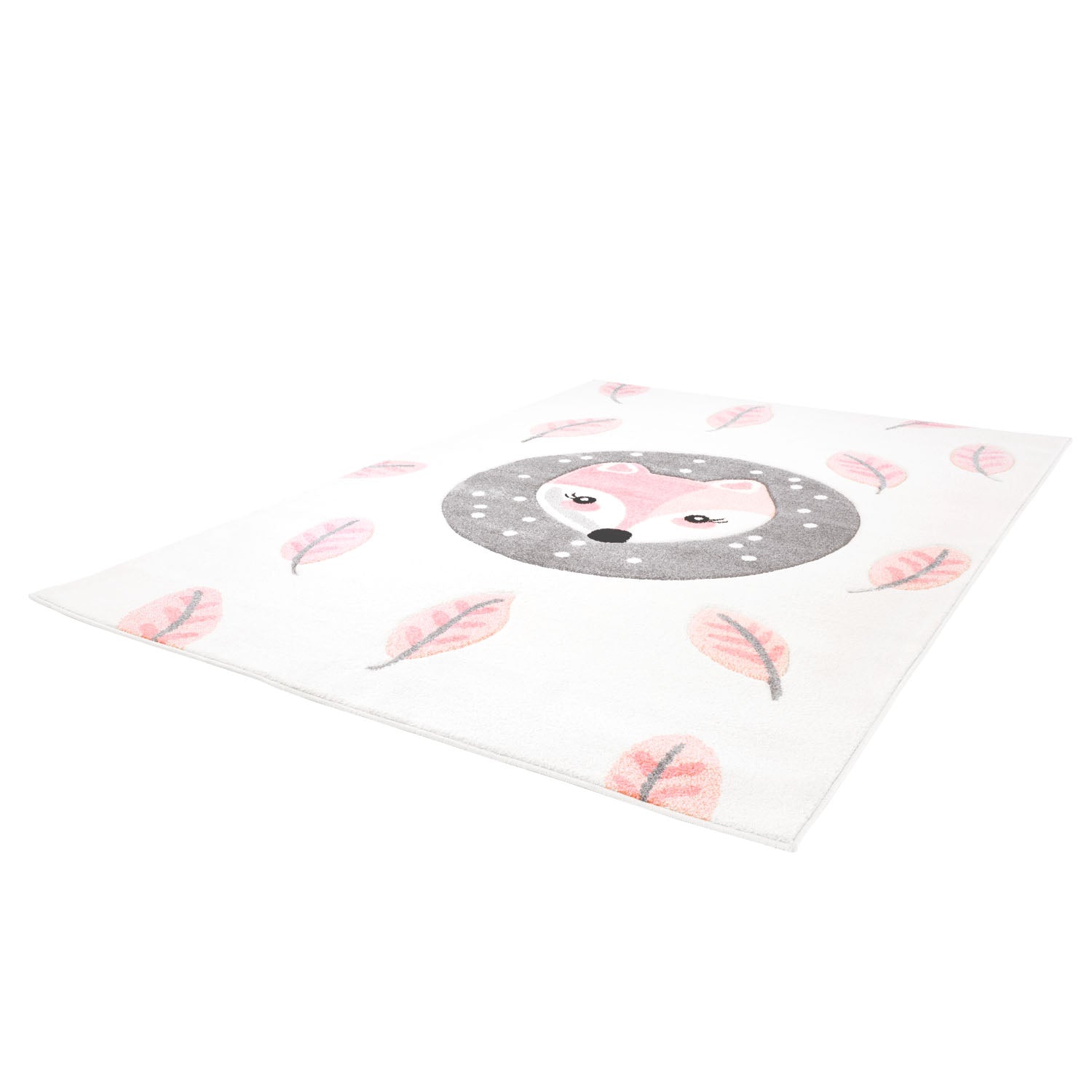 Kindertapijt Omid Bambi Roos Vloerkleed - Omid Carpets