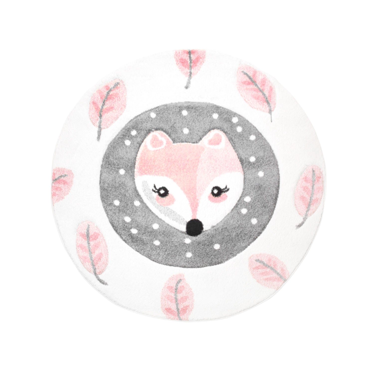 Kindertapijt Omid Bambi Roos Vloerkleed - Omid Carpets