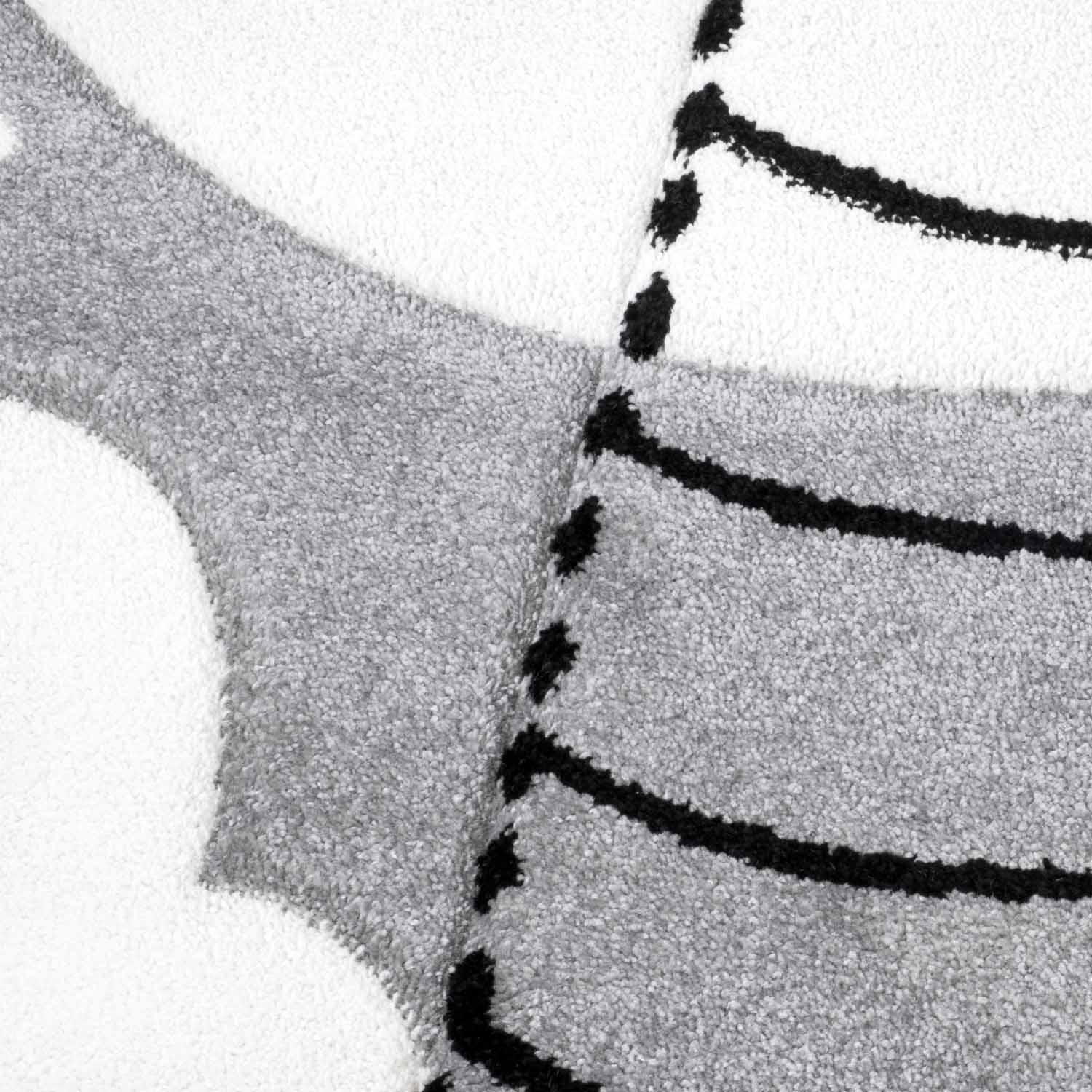Kindertapijt Omid Maantje Grijs Vloerkleed - Omid Carpets