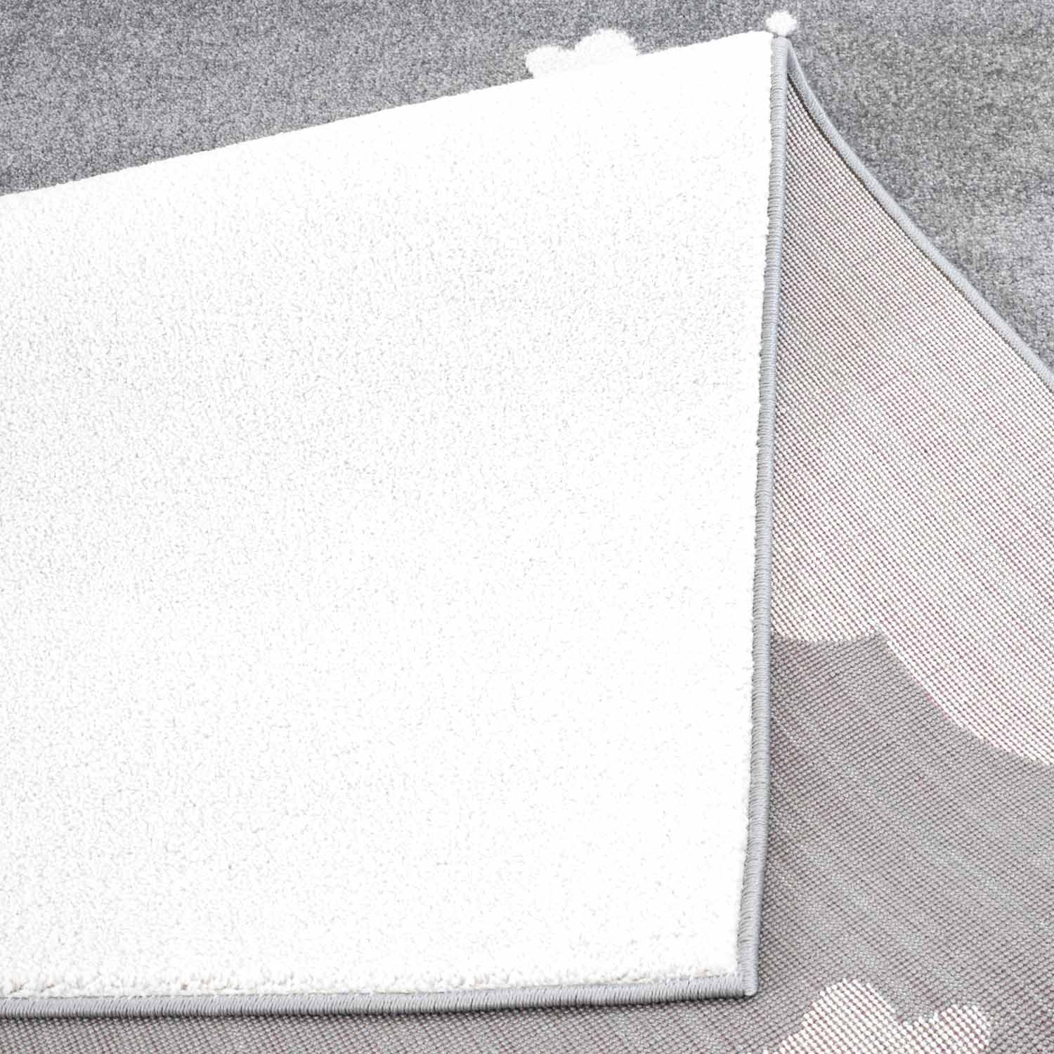 Kindertapijt Omid Maantje Grijs Vloerkleed - Omid Carpets