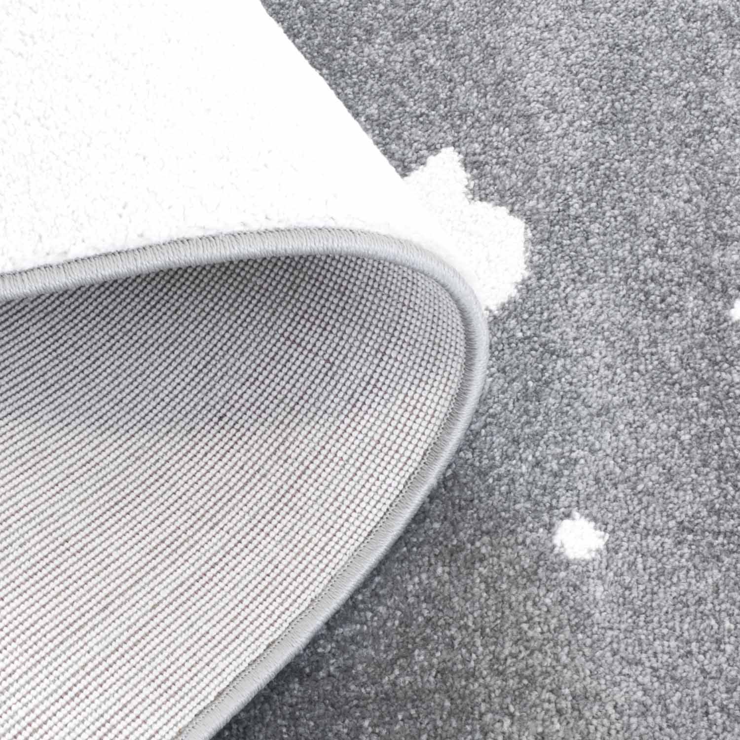 Kindertapijt Omid Maantje Grijs Vloerkleed - Omid Carpets