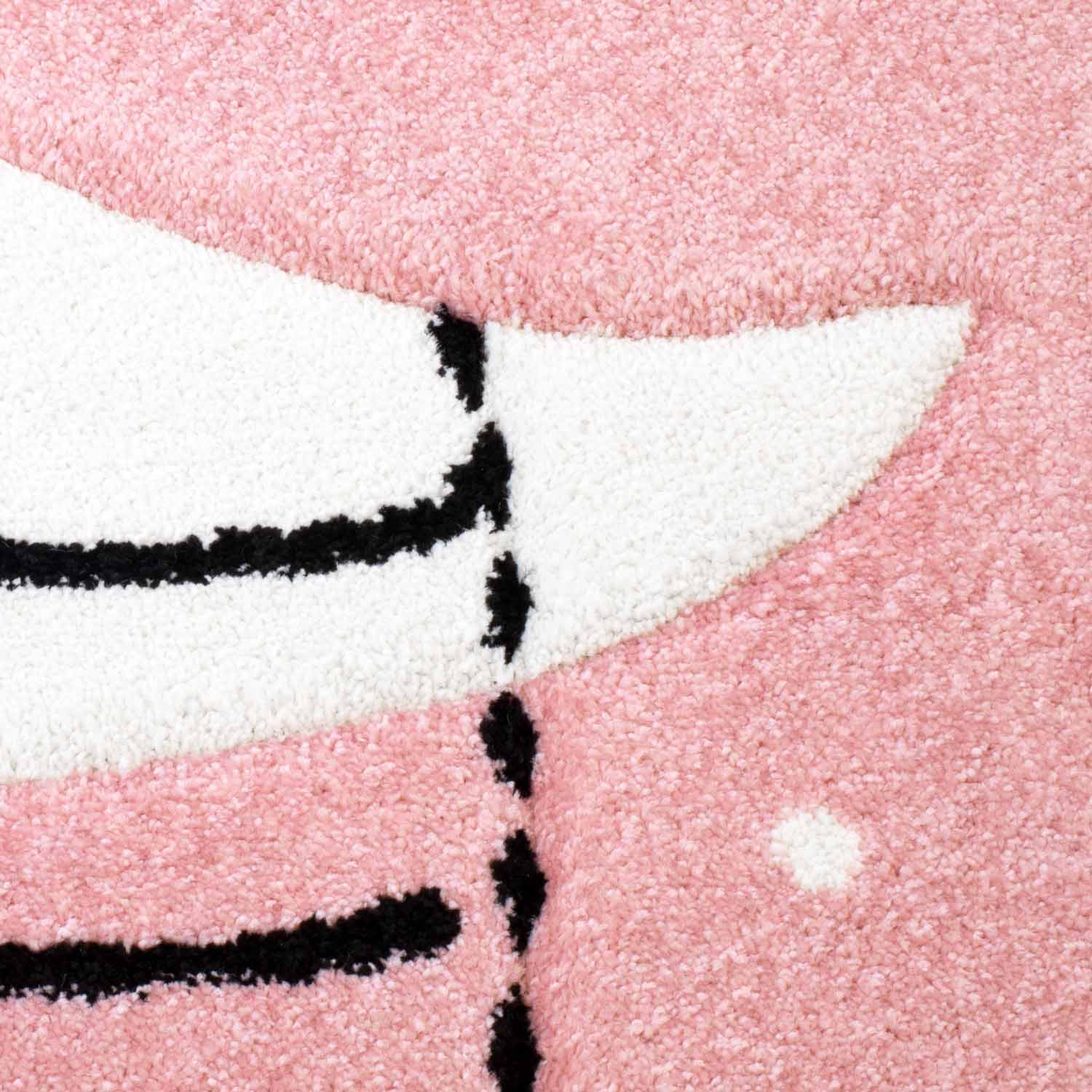 Kindertapijt Omid Maantje Roos Vloerkleed - Omid Carpets