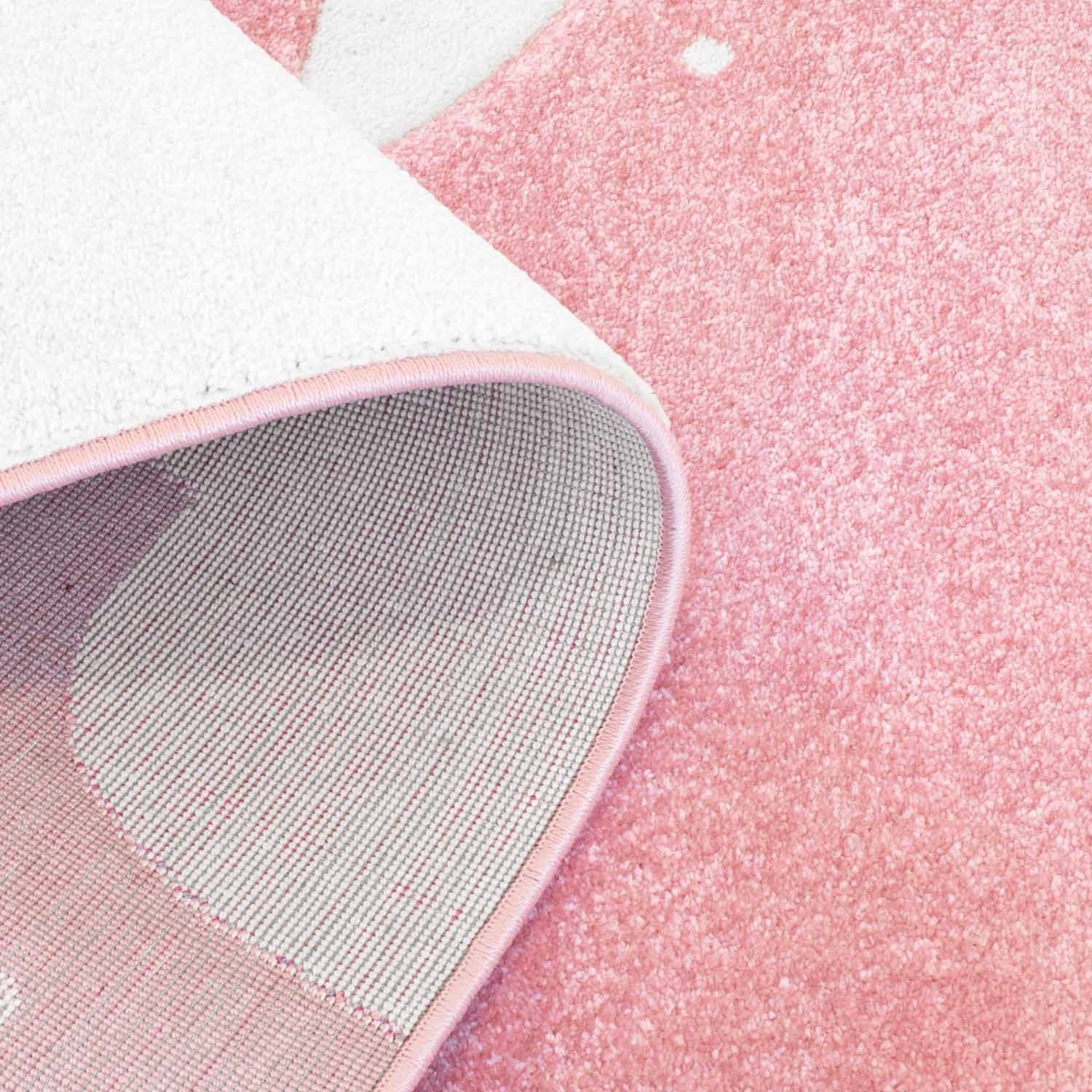 Kindertapijt Omid Maantje Roos Vloerkleed - Omid Carpets