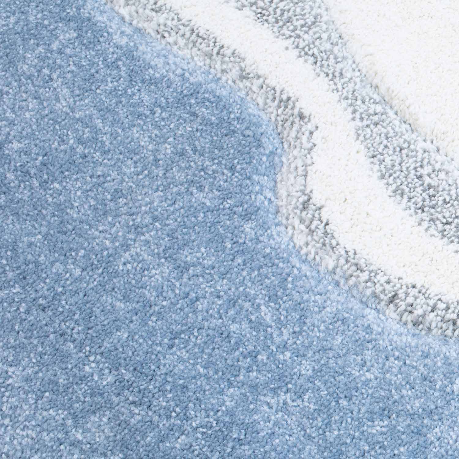 Kindertapijt Omid Zwaan Blauw Vloerkleed - Omid Carpets