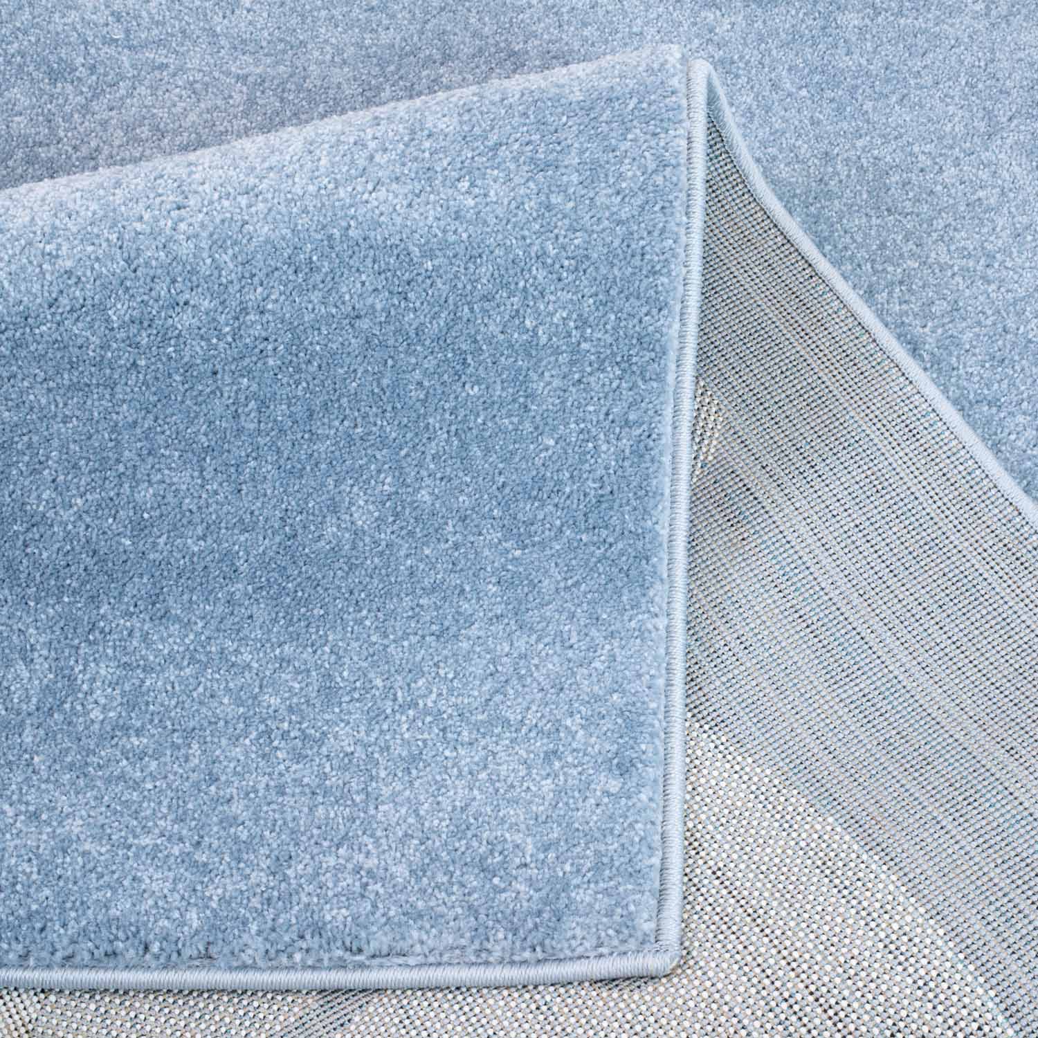 Kindertapijt Omid Zwaan Blauw Vloerkleed - Omid Carpets