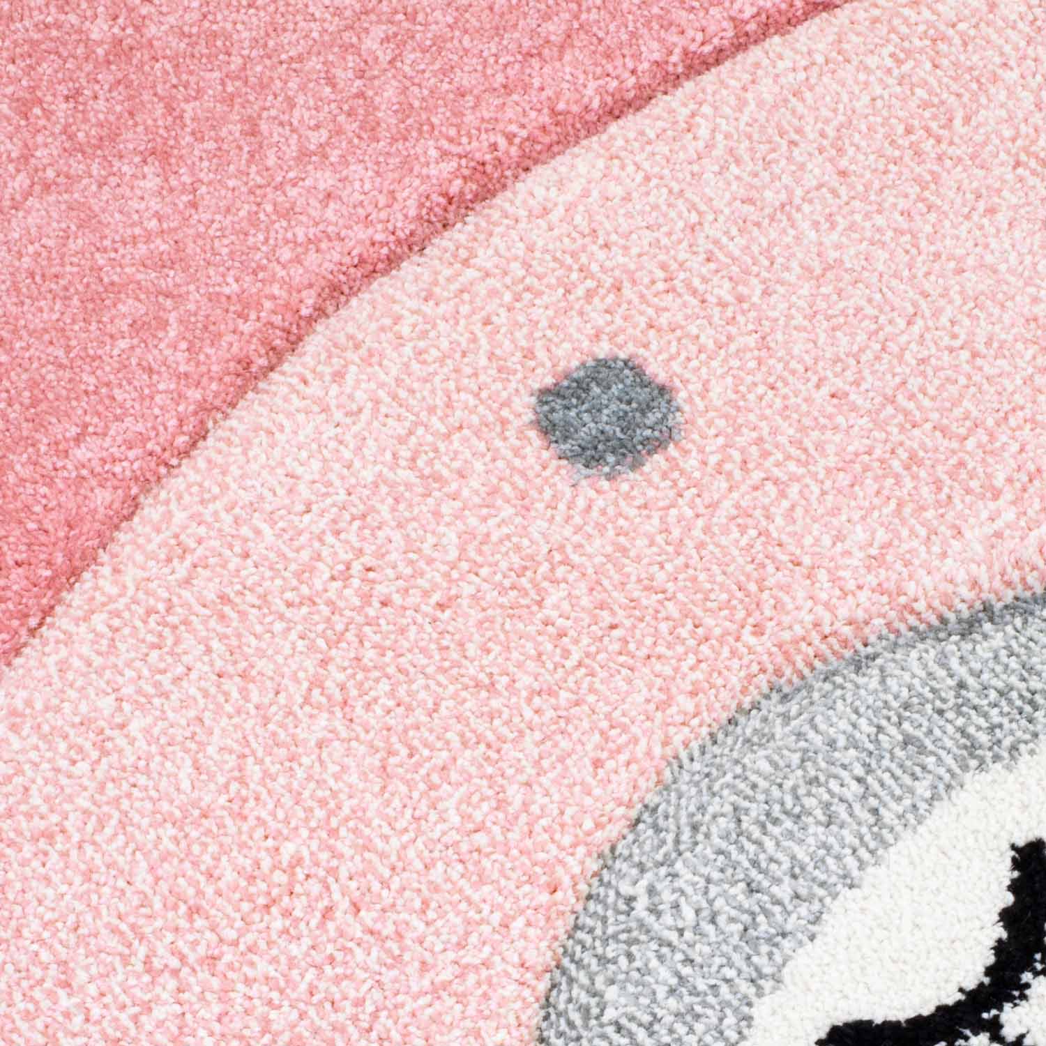 Kindertapijt Omid Zwaan Roos Vloerkleed - Omid Carpets