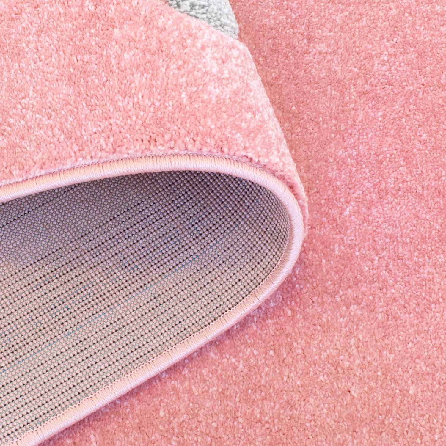 Kindertapijt Omid Zwaan Roos Vloerkleed - Omid Carpets