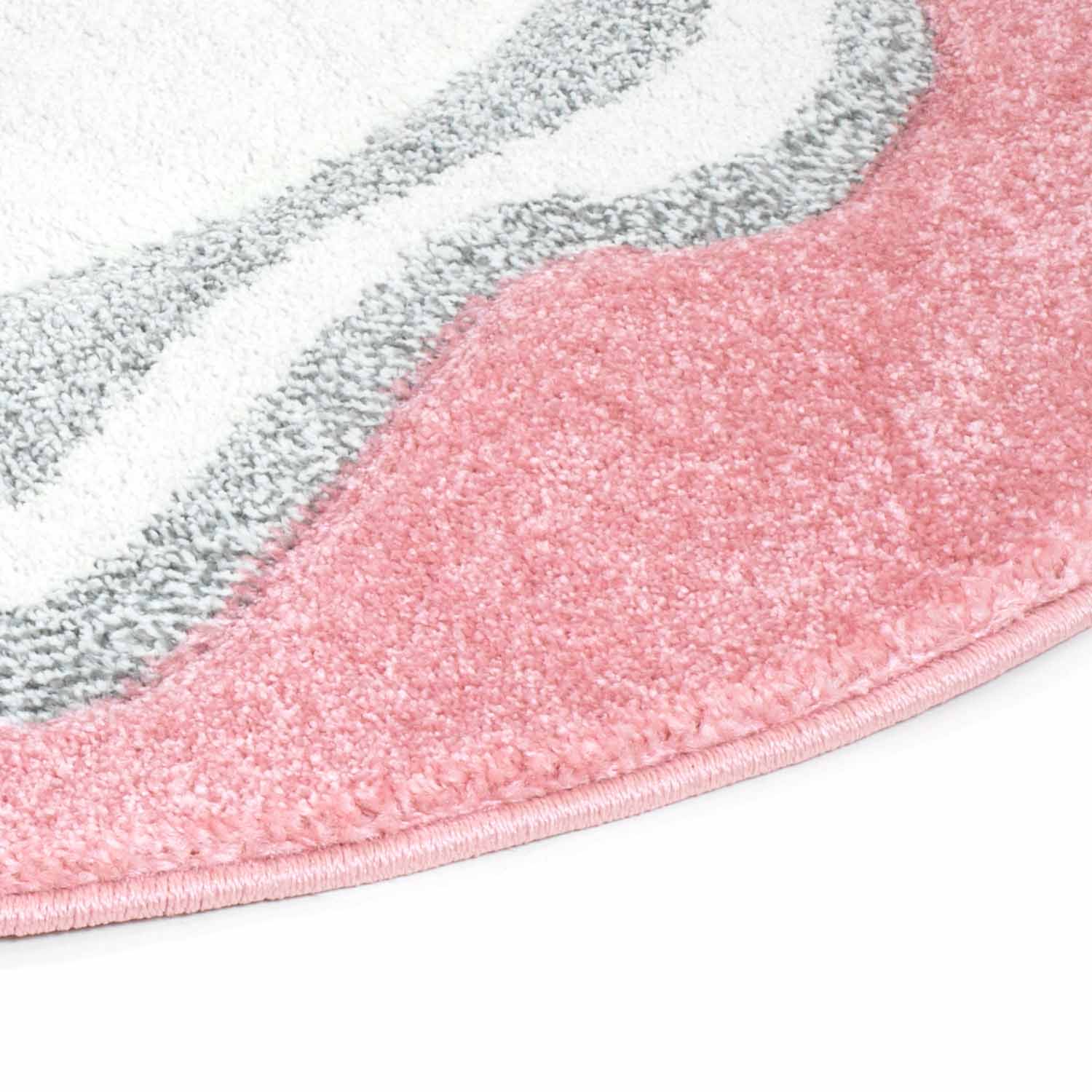 Kindertapijt Omid Zwaan Roos Vloerkleed - Omid Carpets
