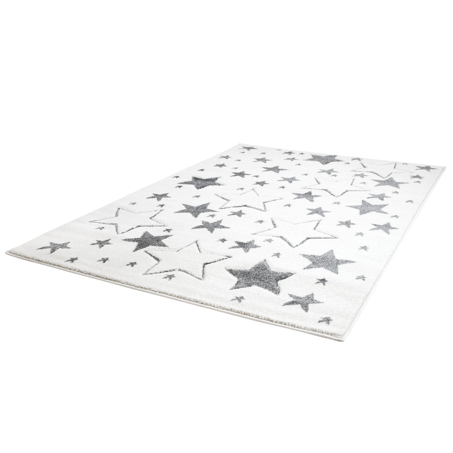Kindertapijt Omid Sterretjes Crème Vloerkleed - Omid Carpets