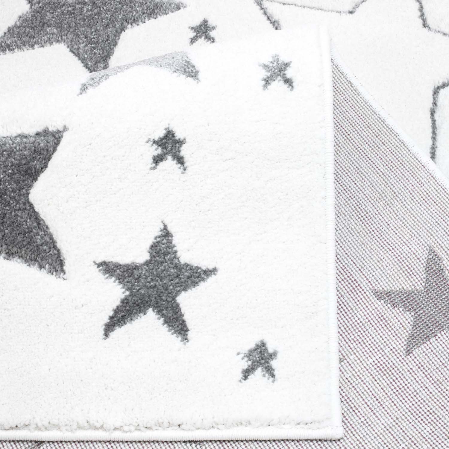 Kindertapijt Omid Sterretjes Crème Vloerkleed - Omid Carpets