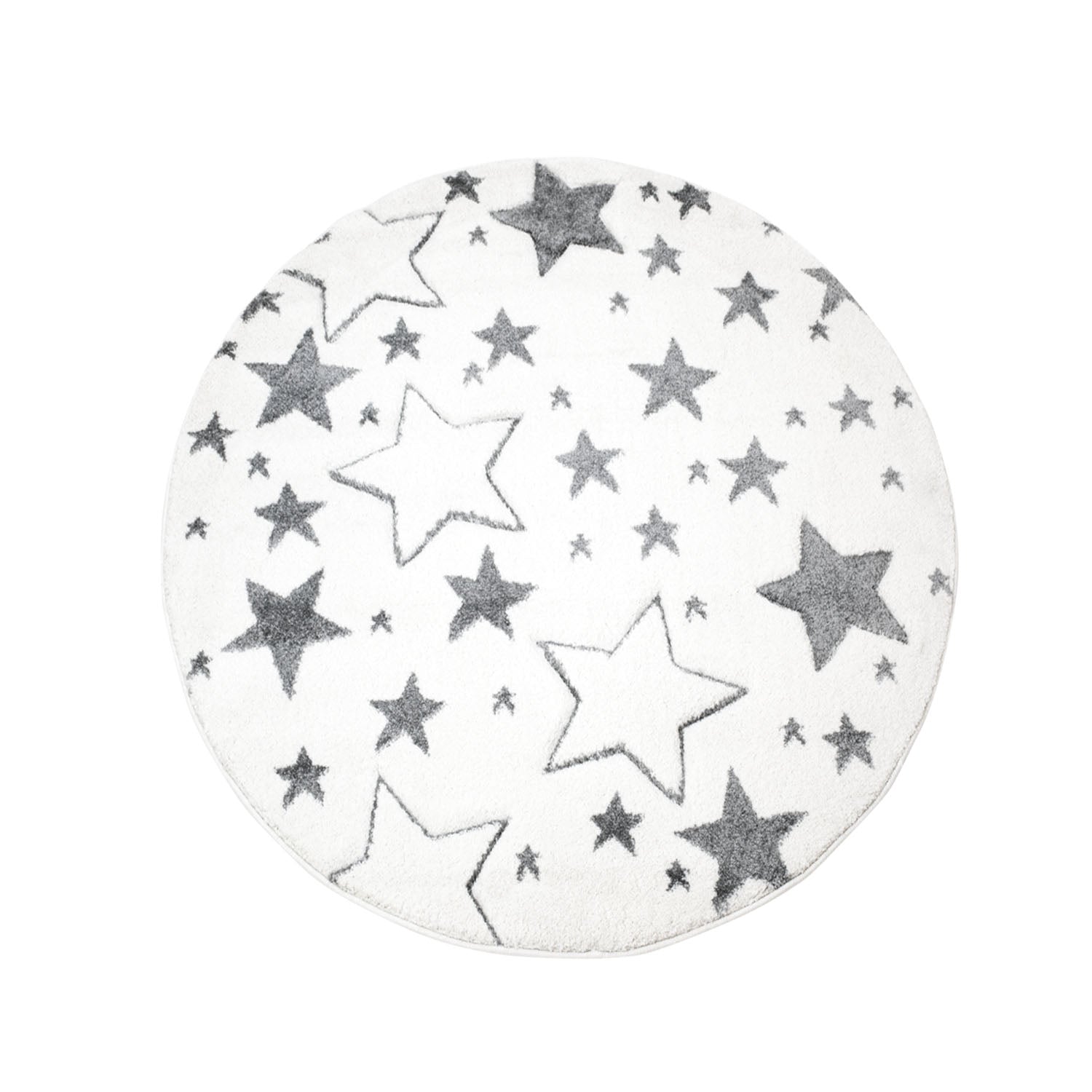 Kindertapijt Omid Sterretjes Crème Vloerkleed - Omid Carpets