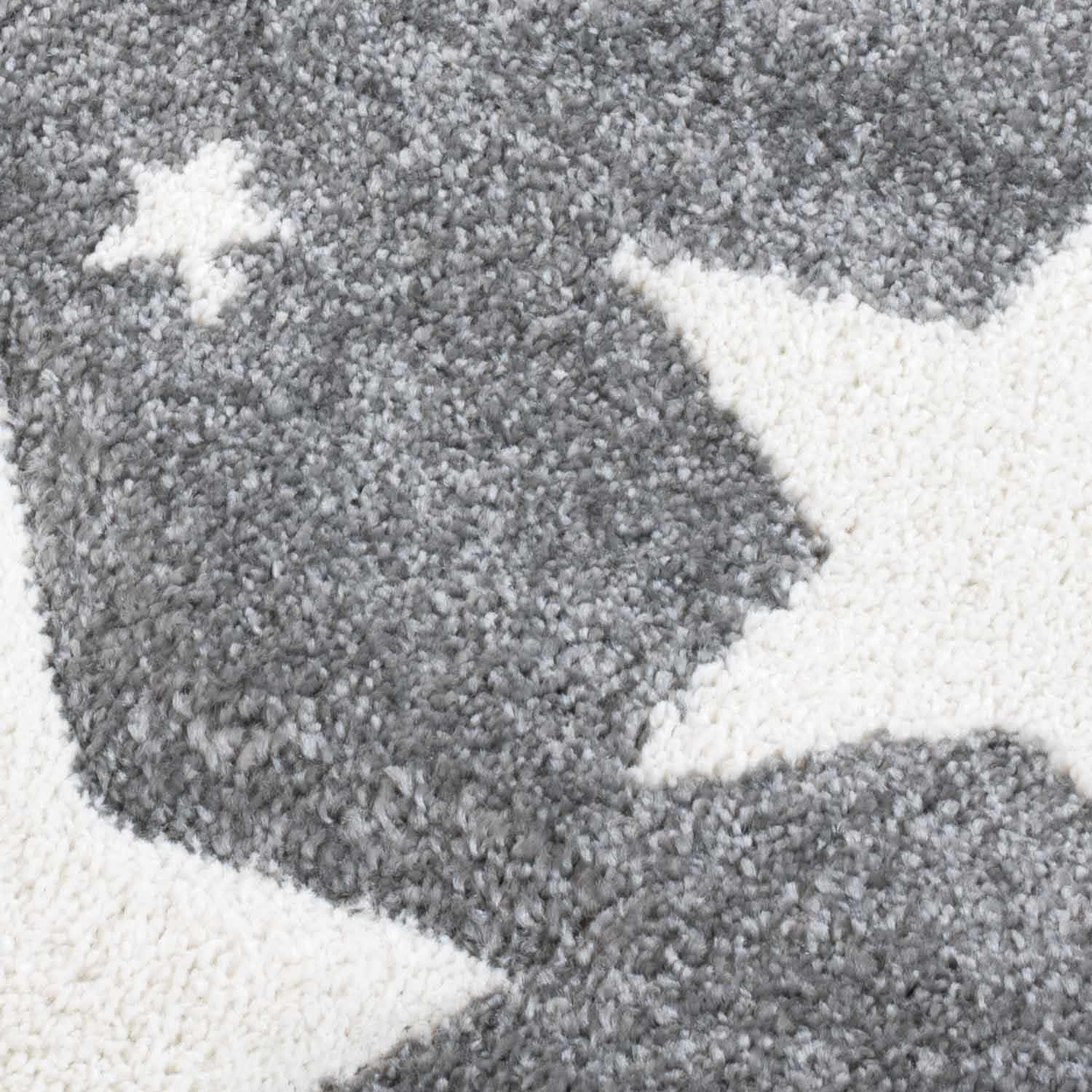 Kindertapijt Omid Sterretjes Grijs Vloerkleed - Omid Carpets